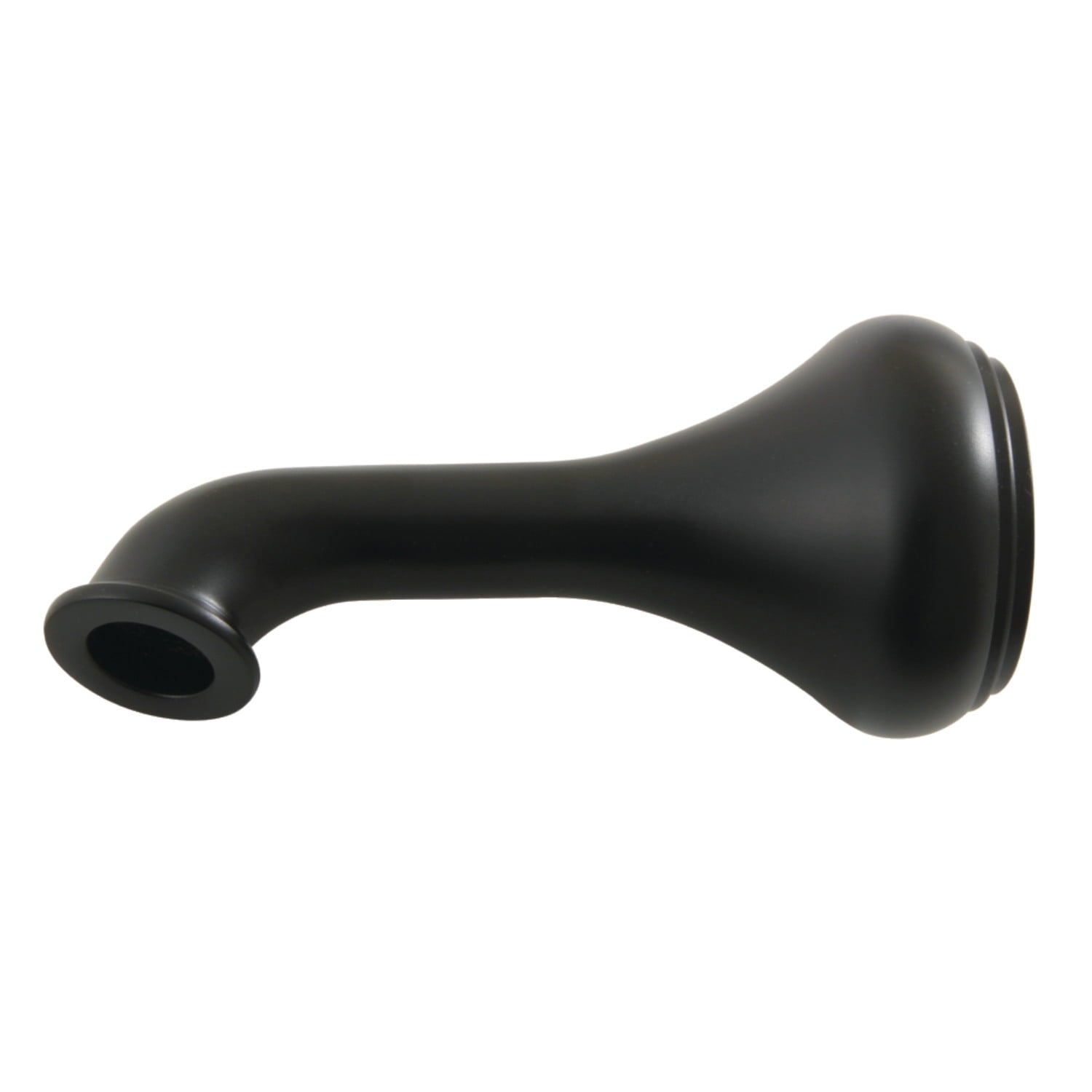 Kingston Brass K184C0 Shower Scape 5-Inch Tub Spout, Matte Black