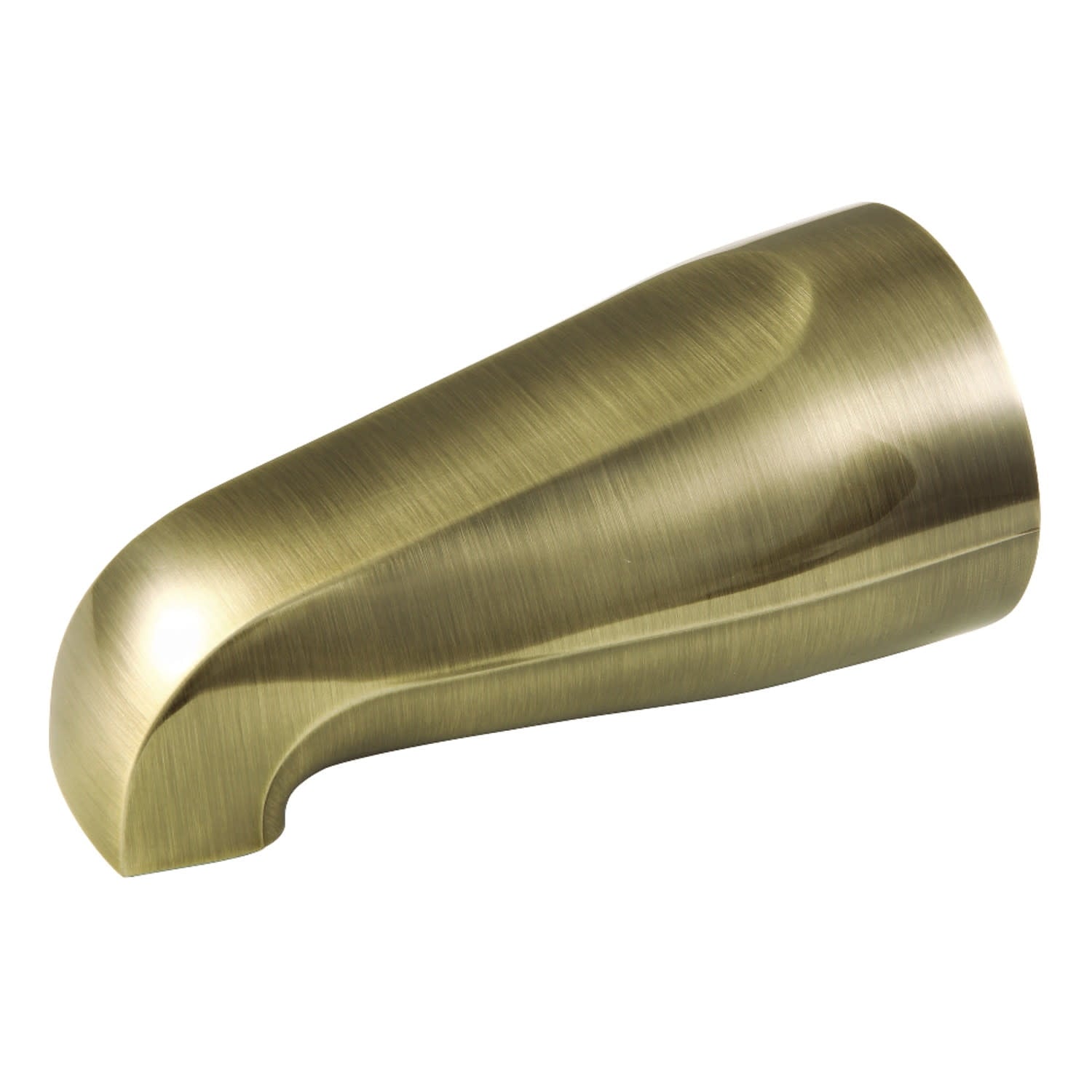 Kingston Brass K187A3 5-1/4 inch Antique Brass Tub Spout with Zinc Alloy Construction