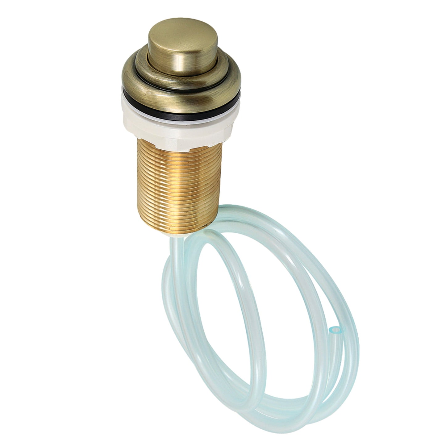 Kingston Brass KAT21AB Trimscape Garbage Disposal Air Switch Button in Antique Brass