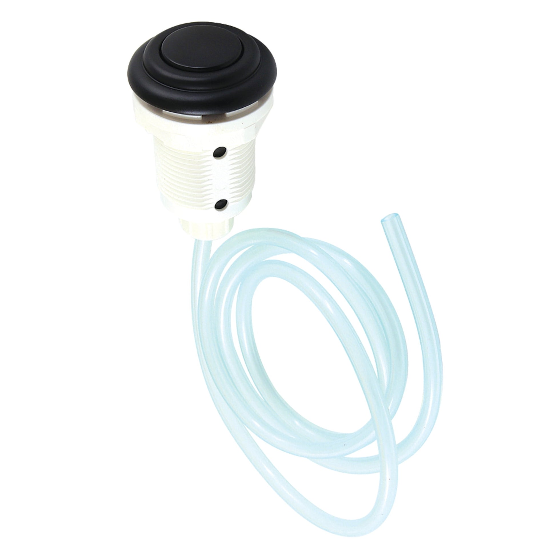 Kingston Brass KAT310 Trimscape Garbage Disposal Air Switch Button in Matte Black