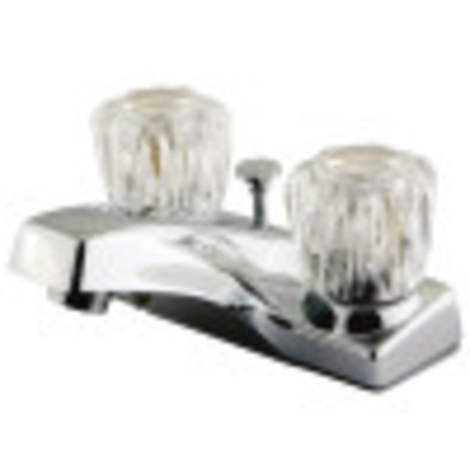 Kingston Brass KB101B 4 in. Centerset Bathroom Faucet, Polished Chrome