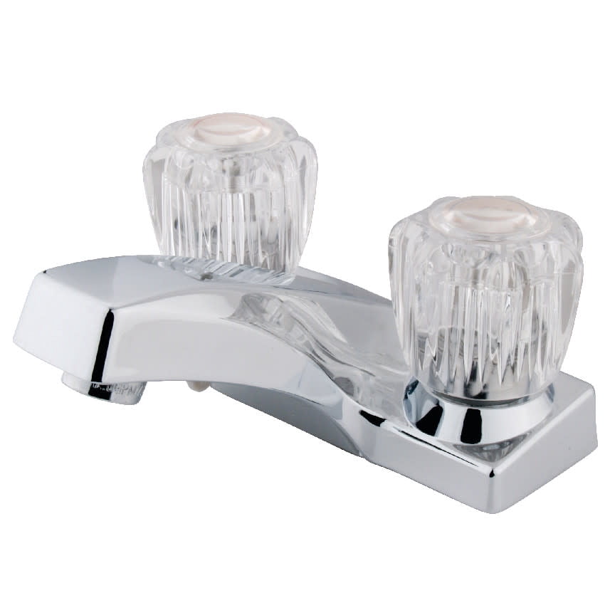 Kingston Brass KB101LP Columbia 1.2 GPM Centerset Bathroom Faucet - Chrome