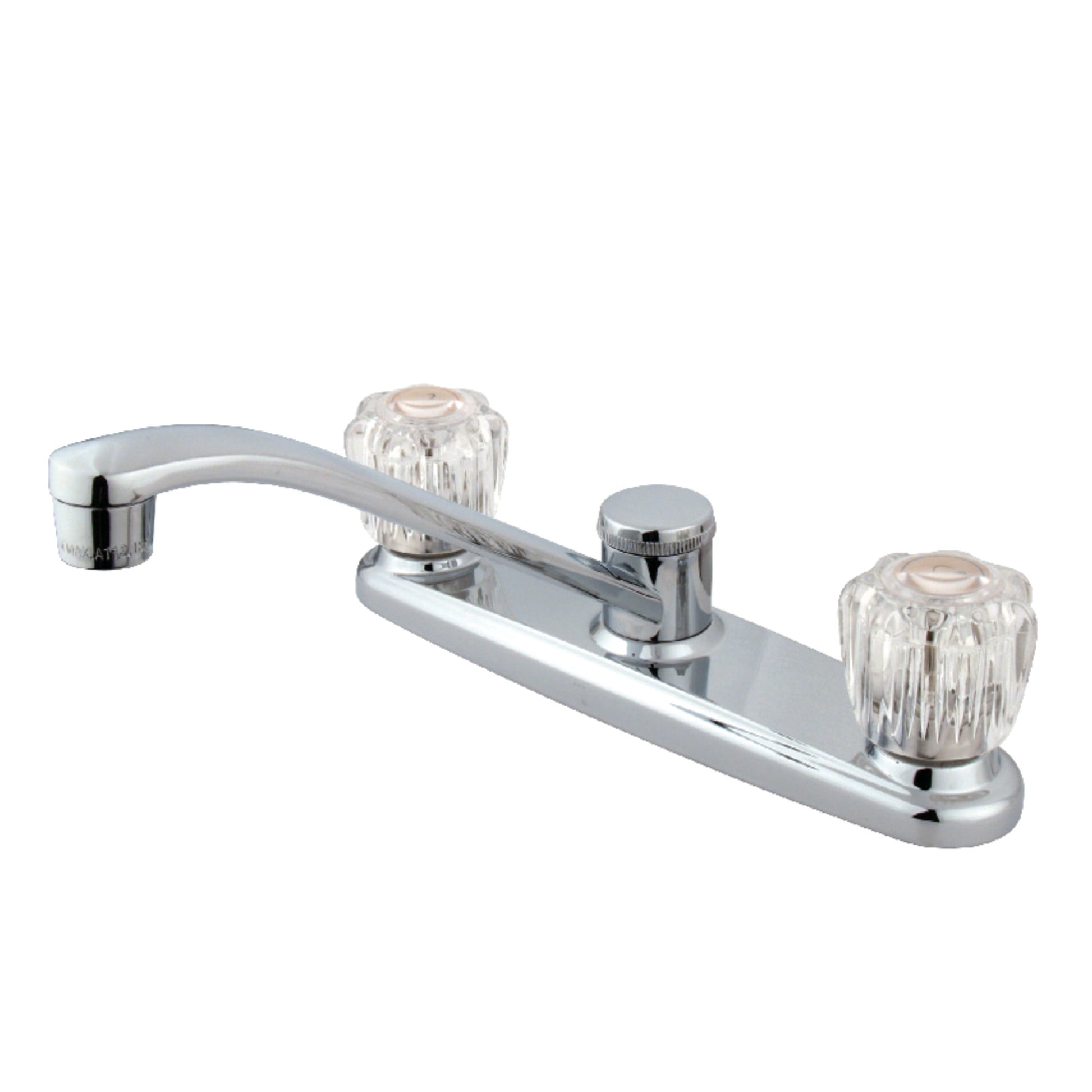Kingston KB111 Americana Two-Handle 2-Hole 8" Centerset Kitchen Faucet in Polished Chrome