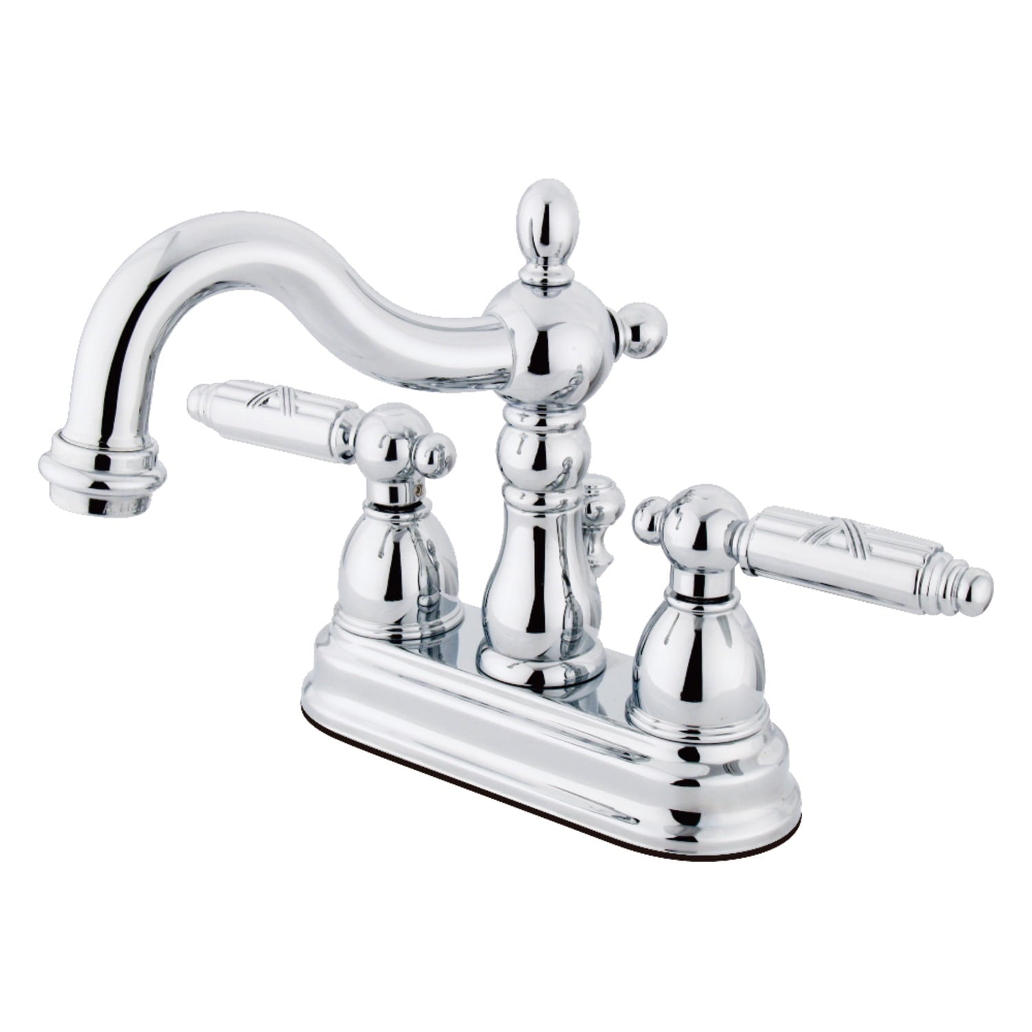Kingston Brass KB1605GL 4 in. Centerset Bathroom Faucet, Oil Rubbed Bronze