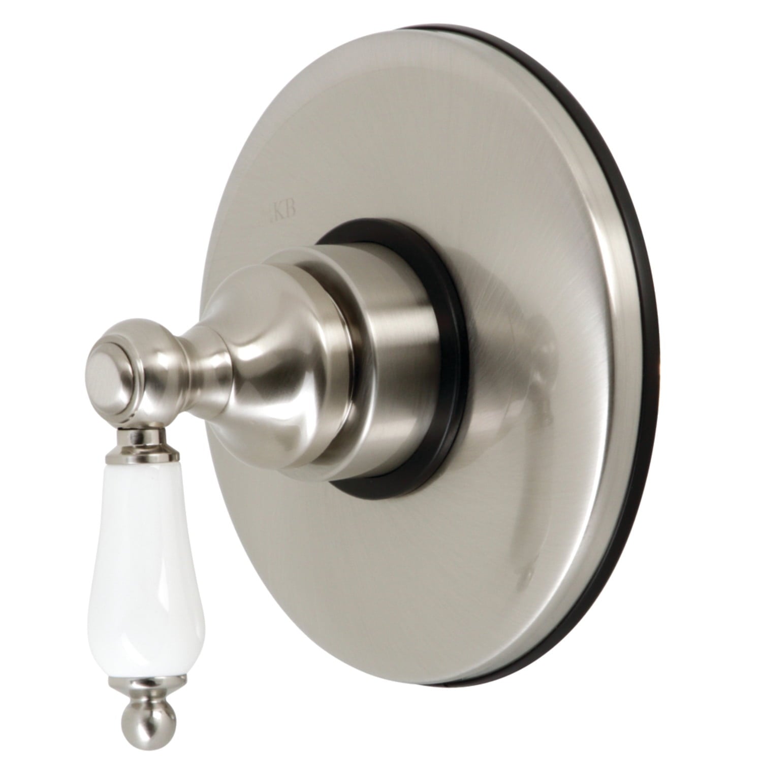 Kingston Brass KB3008PL Volume Control with Lever Handle, Brushed Nickel