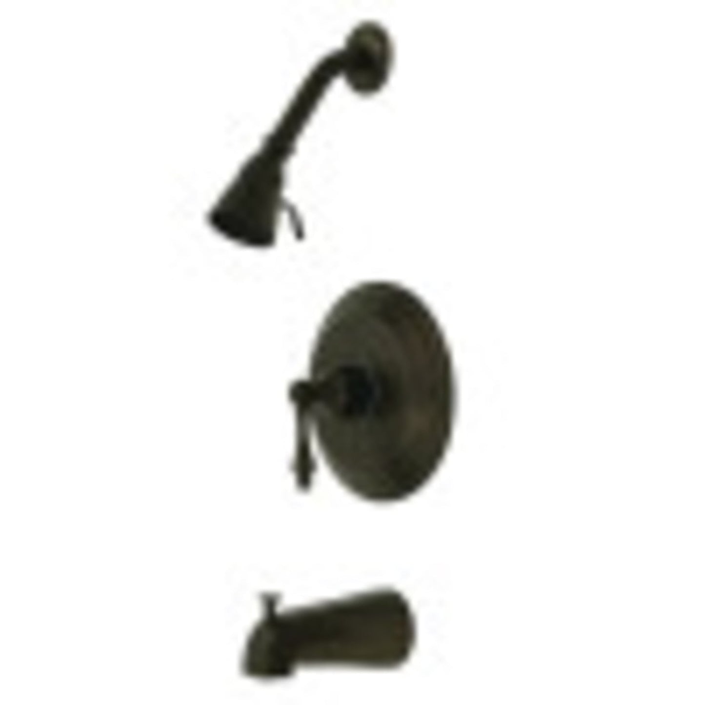 Kingston Brass Vintage Tub and Shower Trim, Oil Rubbed Bronze, Single Lever Handle