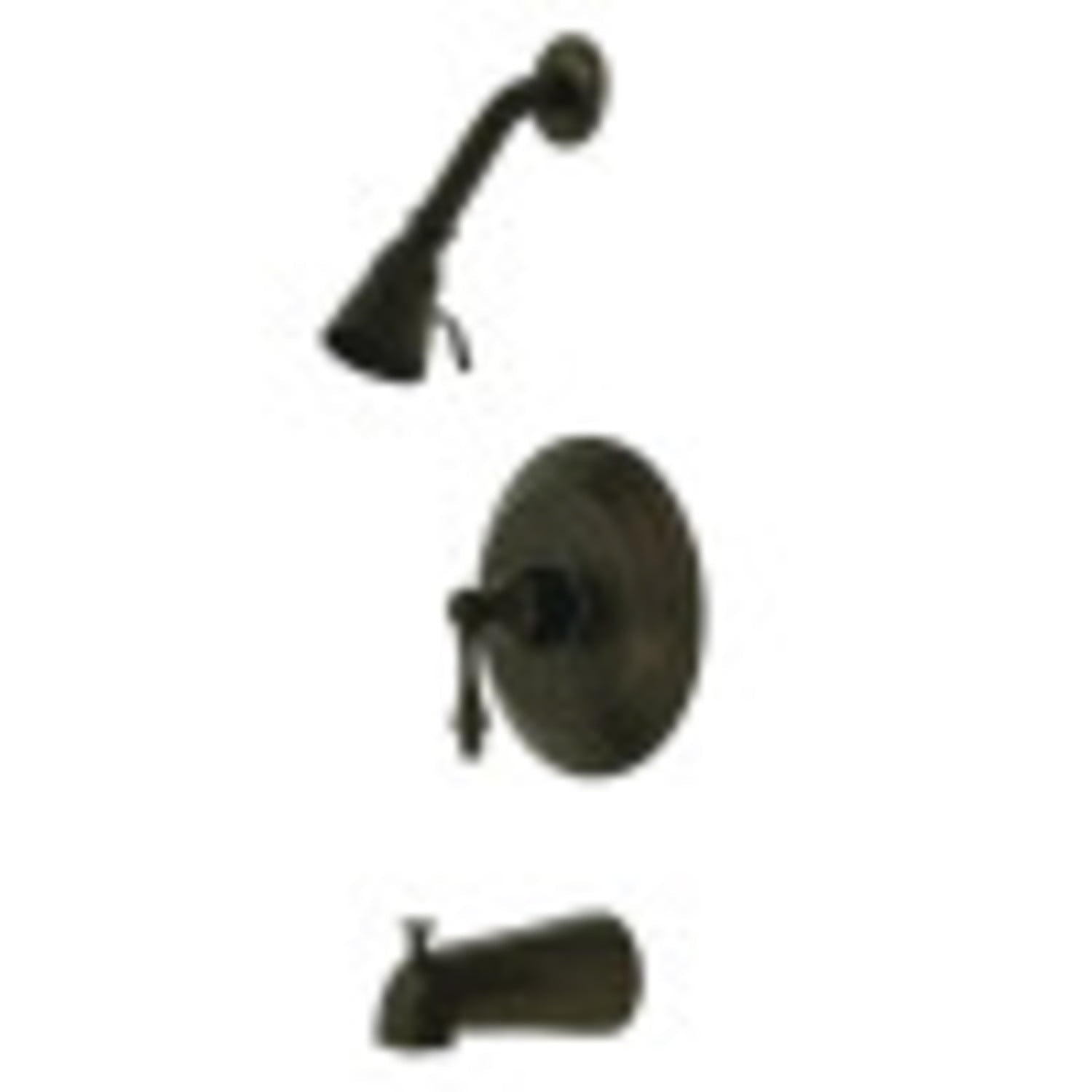 Kingston Brass Vintage Tub and Shower Trim, Oil Rubbed Bronze, Single Lever Handle