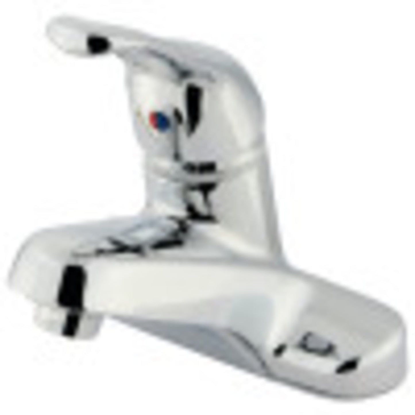Kingston Brass KB511LP Single-Handle 4 in. Centerset Bathroom Faucet, Polished Chrome