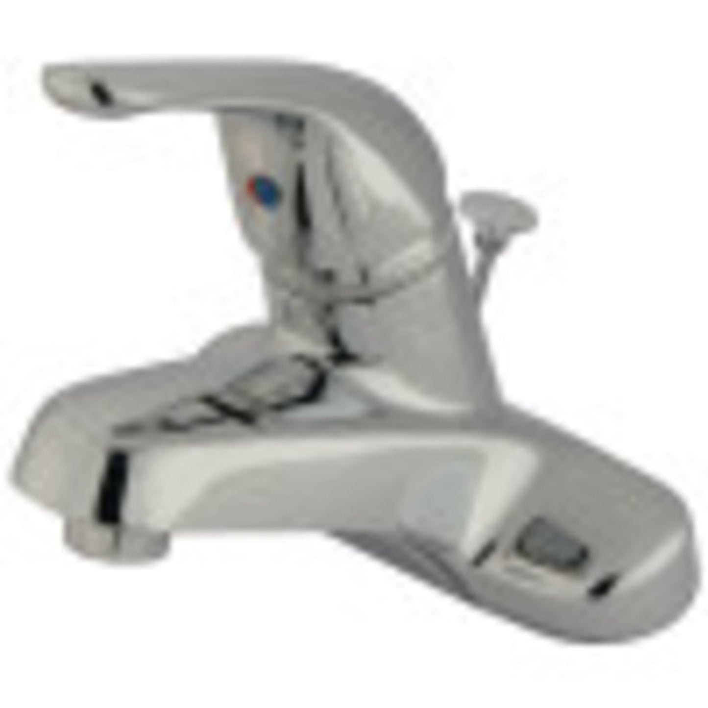 Kingston Brass Chatham Single Handle 4" Centerset Lavatory Faucet with Brass Pop-up