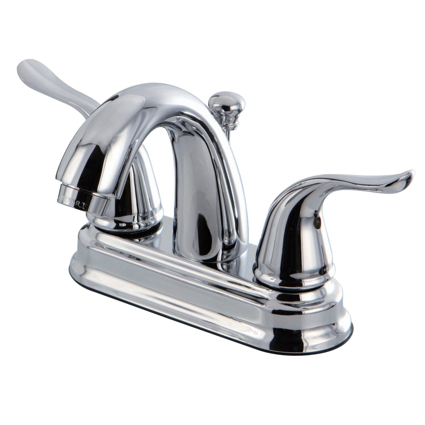 Kingston Brass Yosemite KB5611YL 4-inch Centerset Two Handle Lavatory Faucet, Polished Chrome