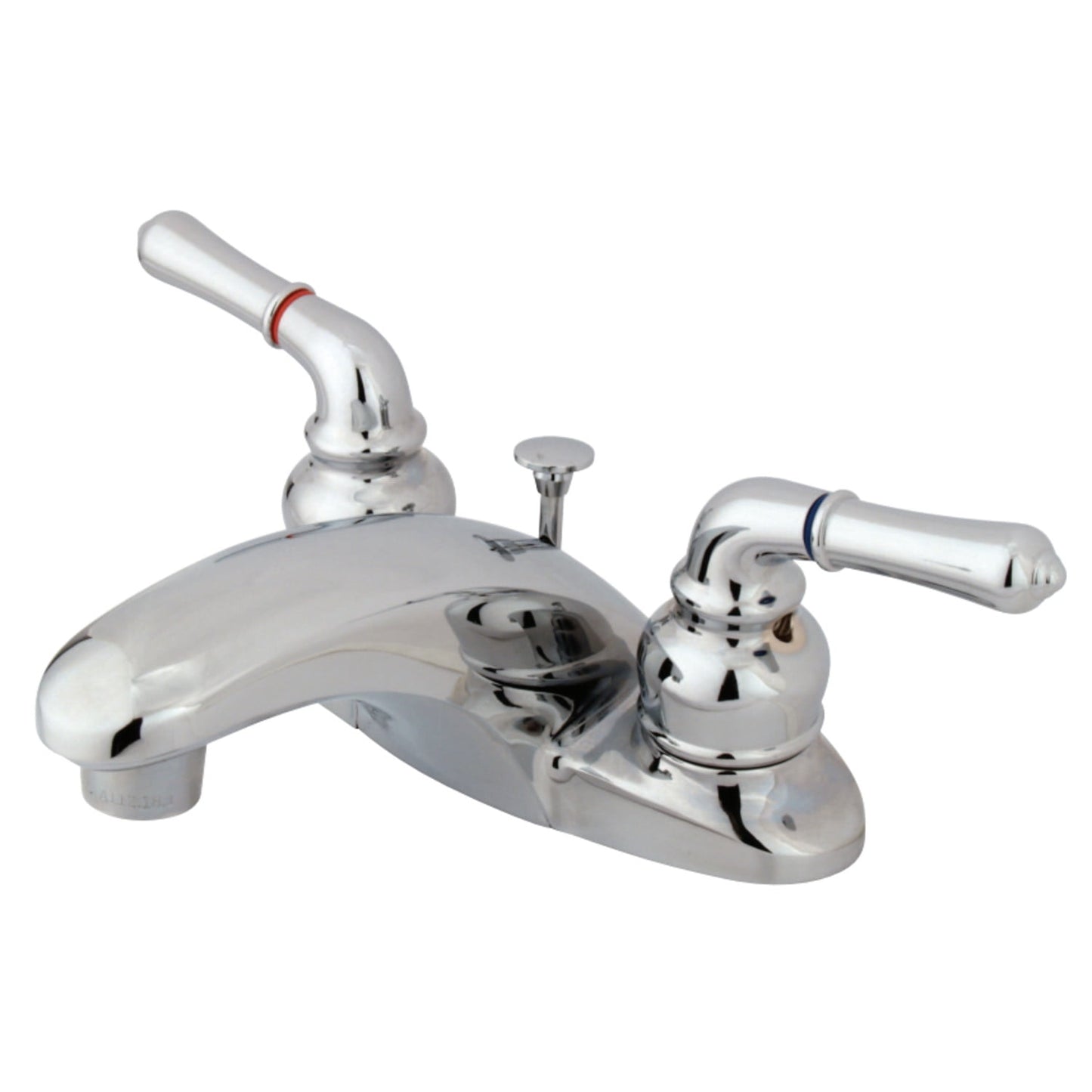 Kingston Brass KB621B 4 in. Centerset Bathroom Faucet, Polished Chrome