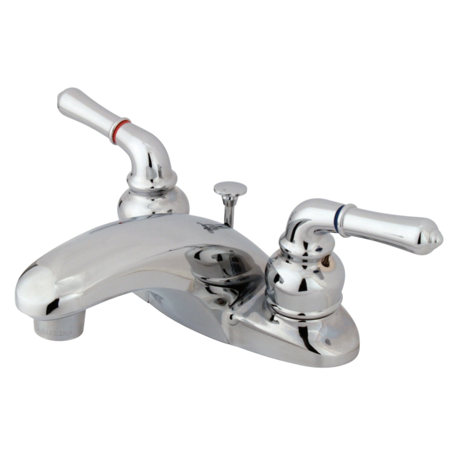 Kingston Brass KB621B 4 in. Centerset Bathroom Faucet, Polished Chrome