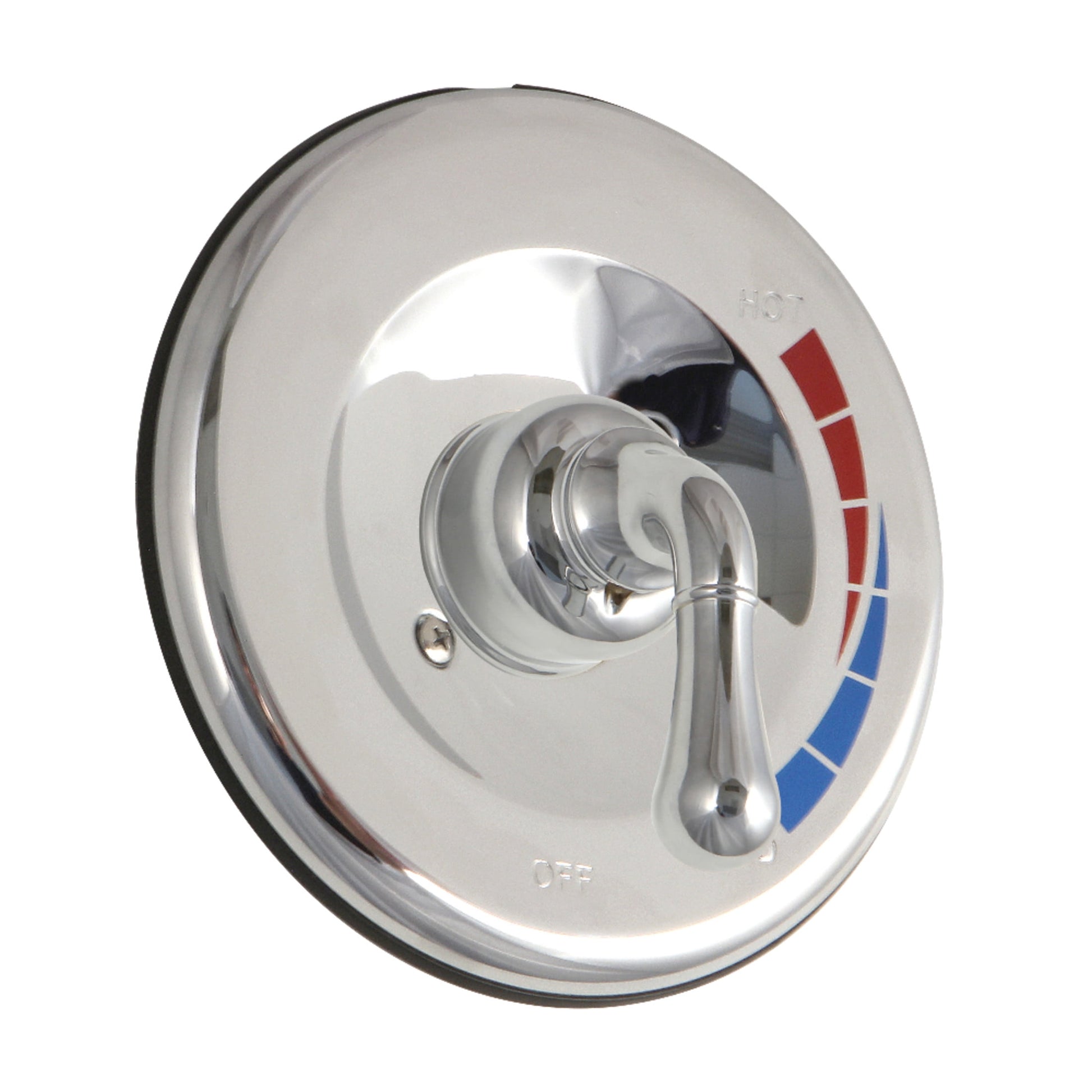 Kingston KB631ET Single-Hanele Pressure Balanced Shower Valve Trim Only - Valve Not Included (Without Showerhead and Tub Spout) in Polished Chrome