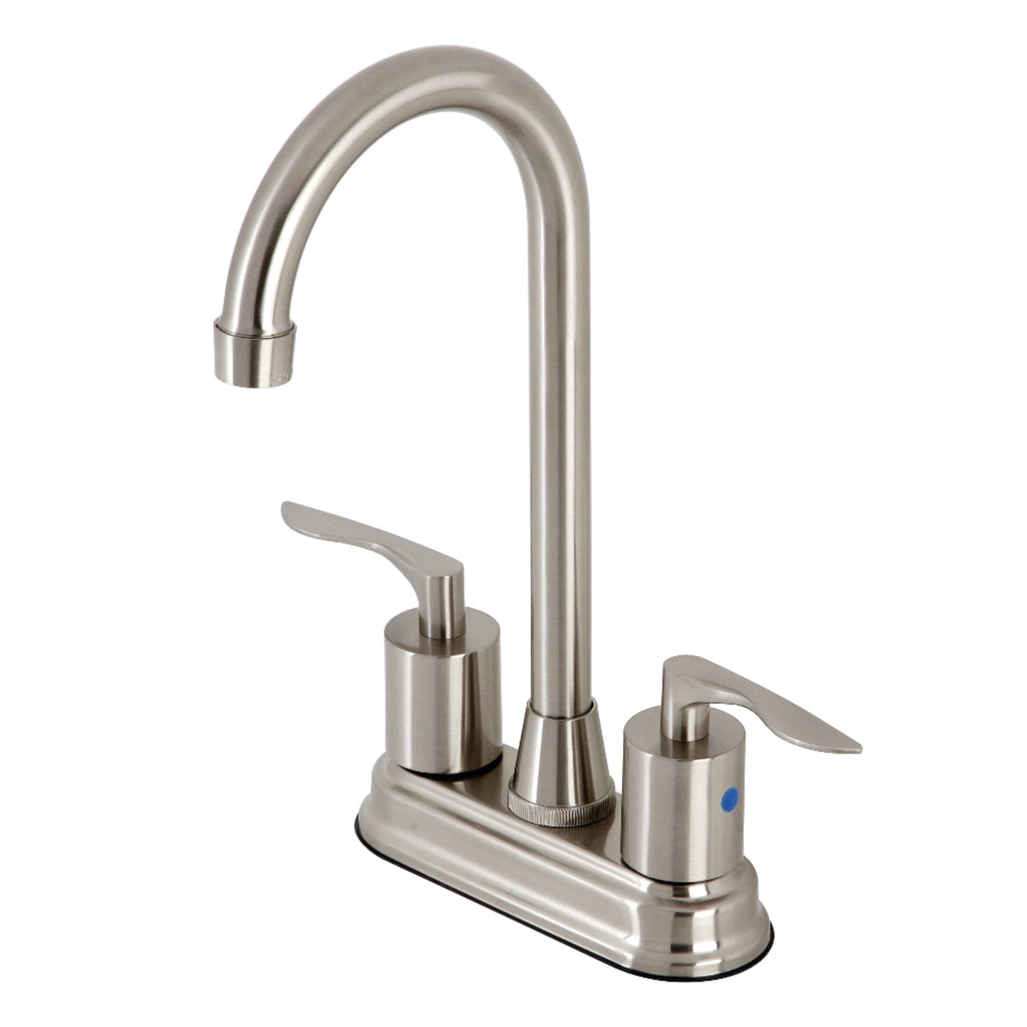 Kingston Brass KB8491SVL Two-Handle 2-Hole Deck Mount Bar Faucet in Polished Chrome