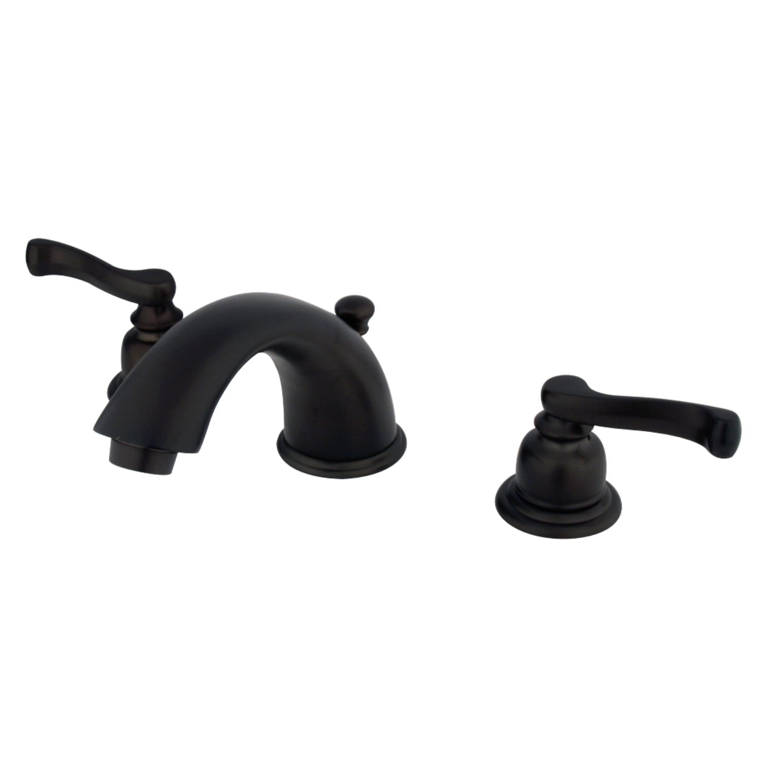 Kingston Brass Royale Two Handle 8" to 16" Widespread Lavatory Faucet with Brass Pop-up