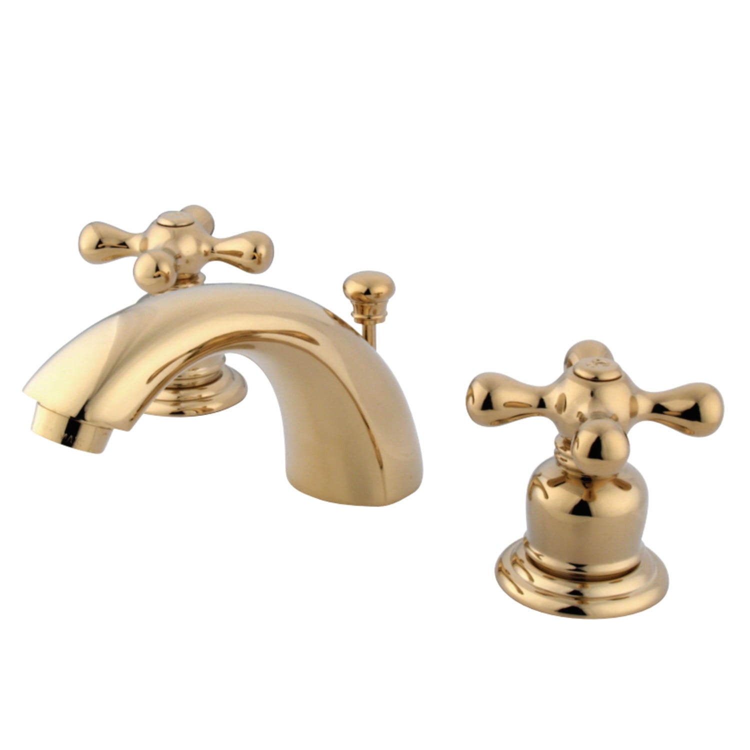 Kingston Brass KB942AX Victorian 1.2 GPM Widespread Bathroom Faucet - Brass