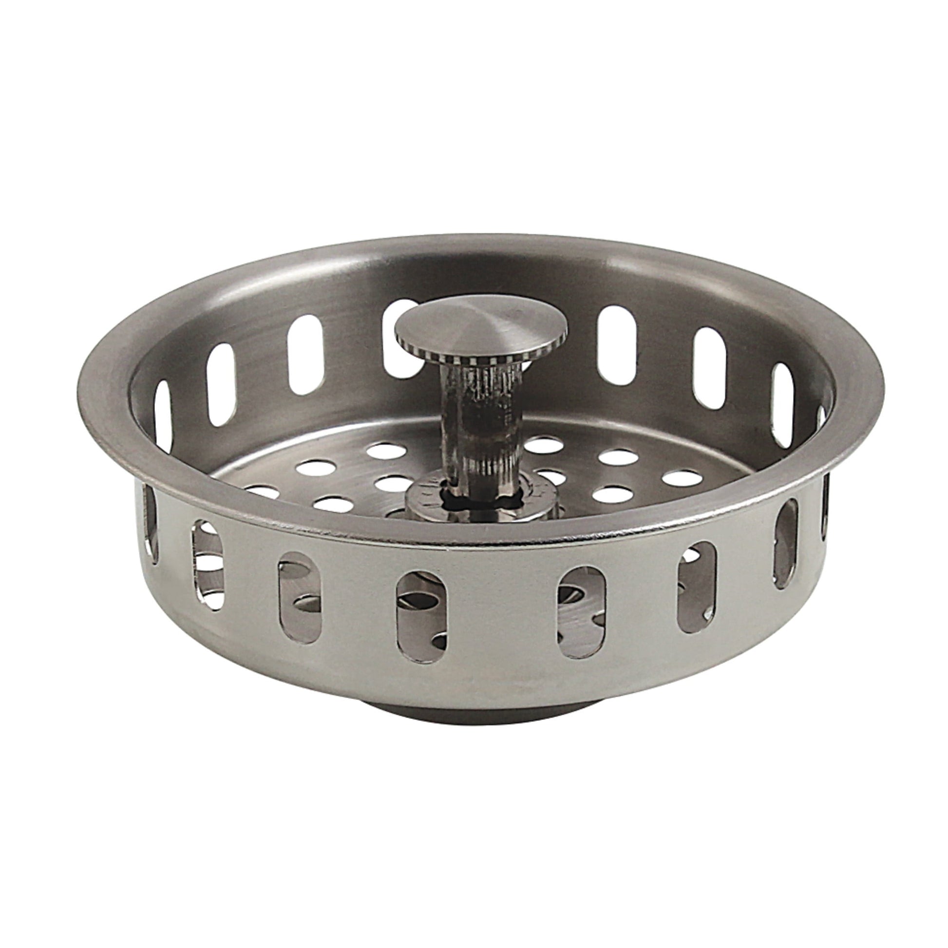 Kingston Brass KBP2008 Made to Match Kitchen Sink Basket Strainer, Brushed Nickel