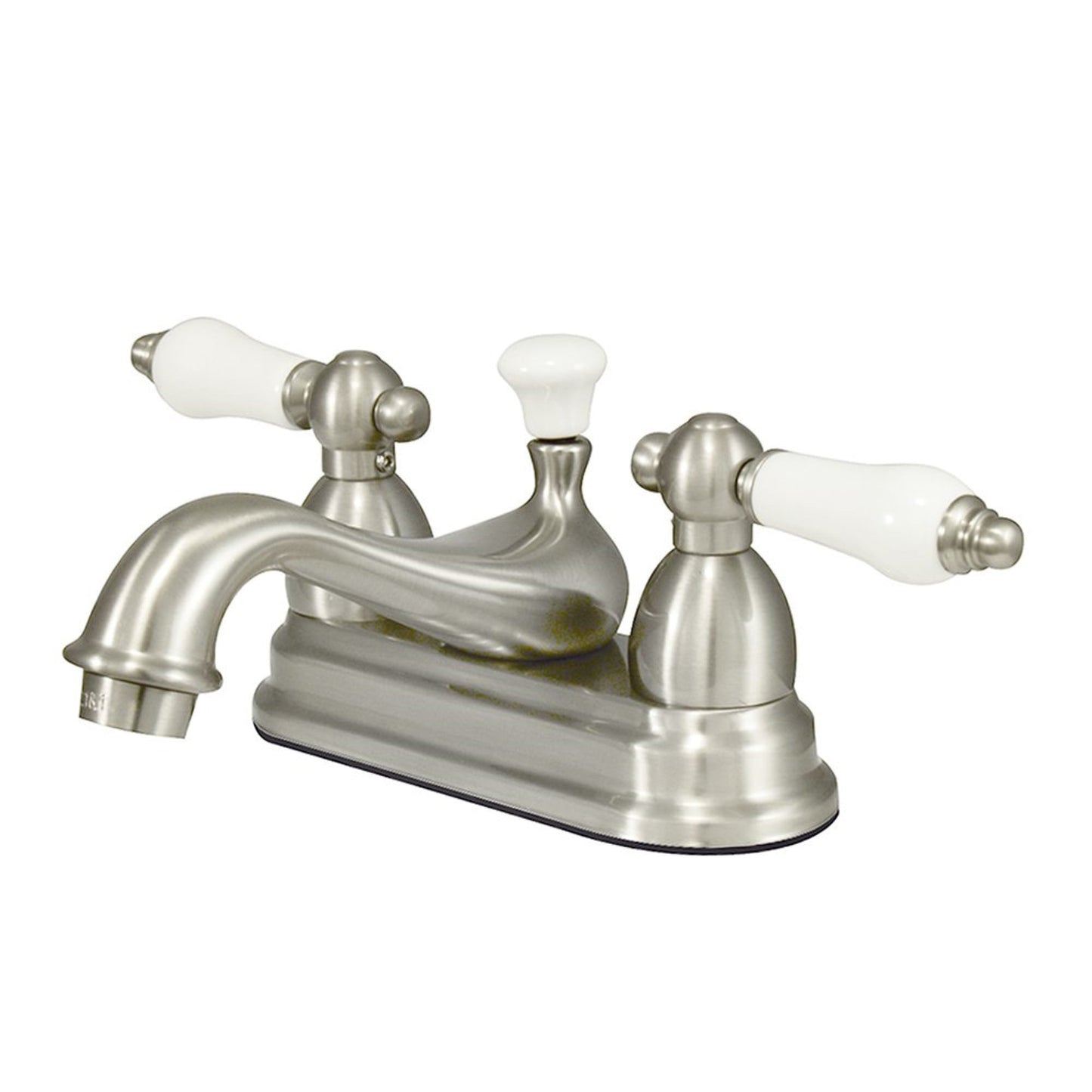Kingston Brass KS3601PL 4 in. Centerset Bathroom Faucet, Polished Chrome