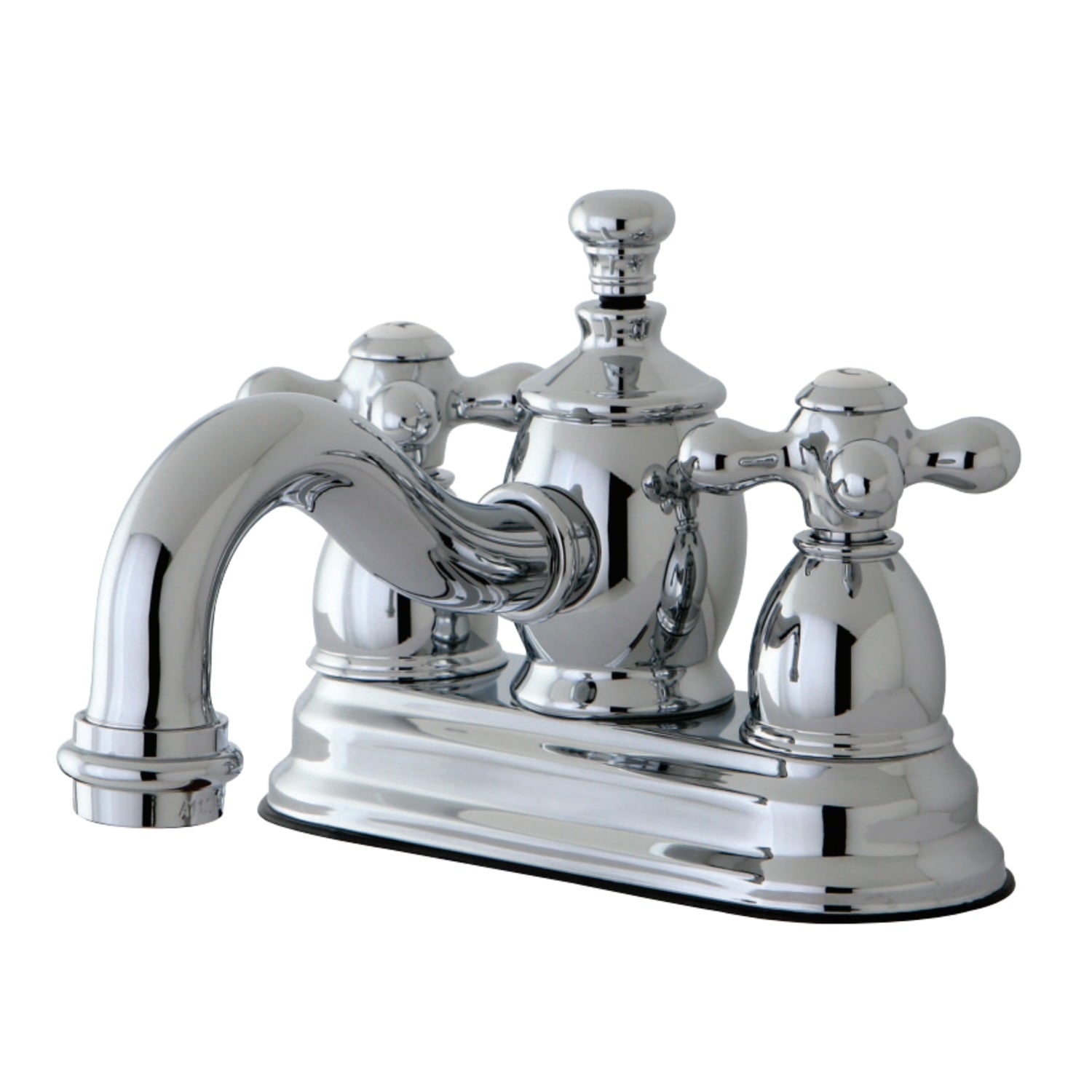 Kingston Brass KS7101AX 4 in. Centerset Bathroom Faucet, Polished Chrome