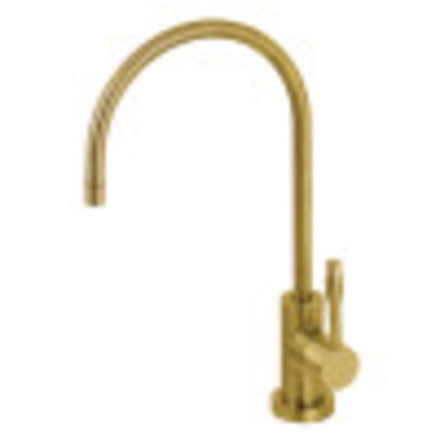 Kingston Brass KS8197NKL Nustudio 1.7 GPM Single Hole Cold Water Dispenser Faucet - Brass