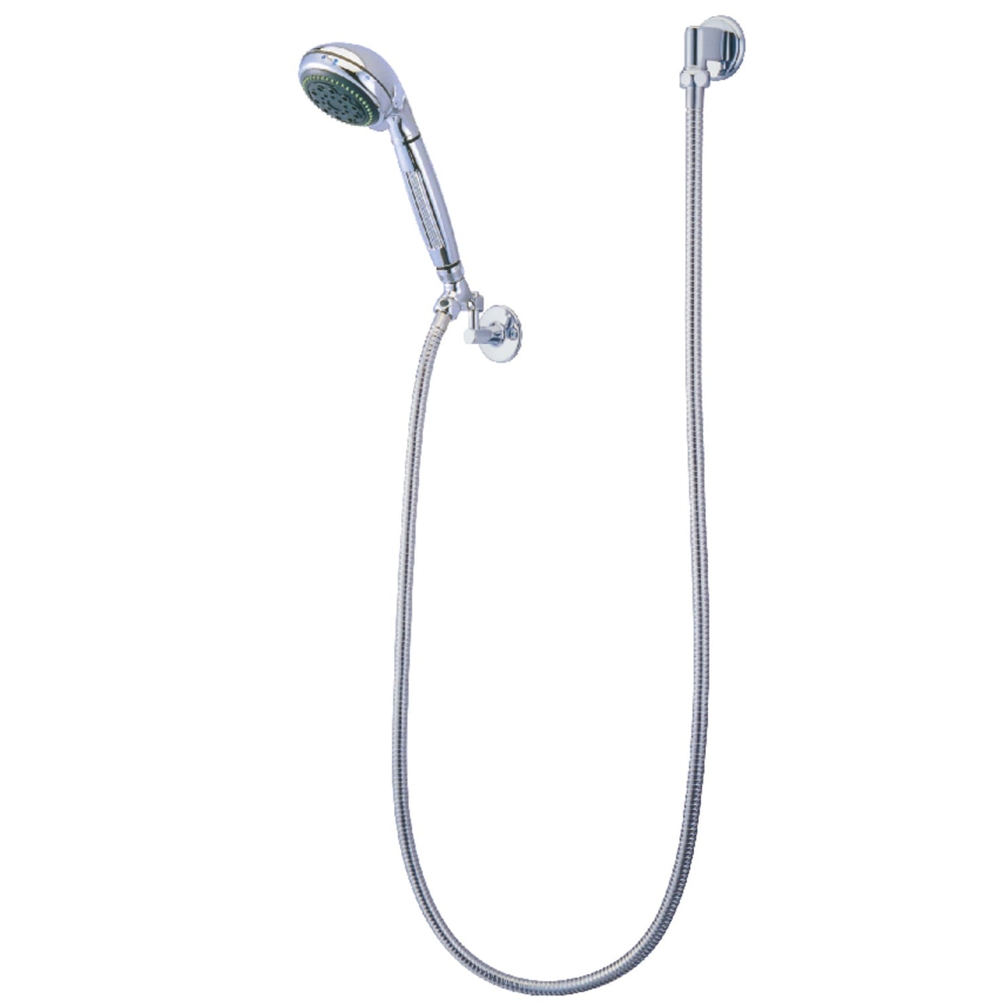 Kingston Brass KSK2521W1 Combo de Ducha, Cromo Pulido