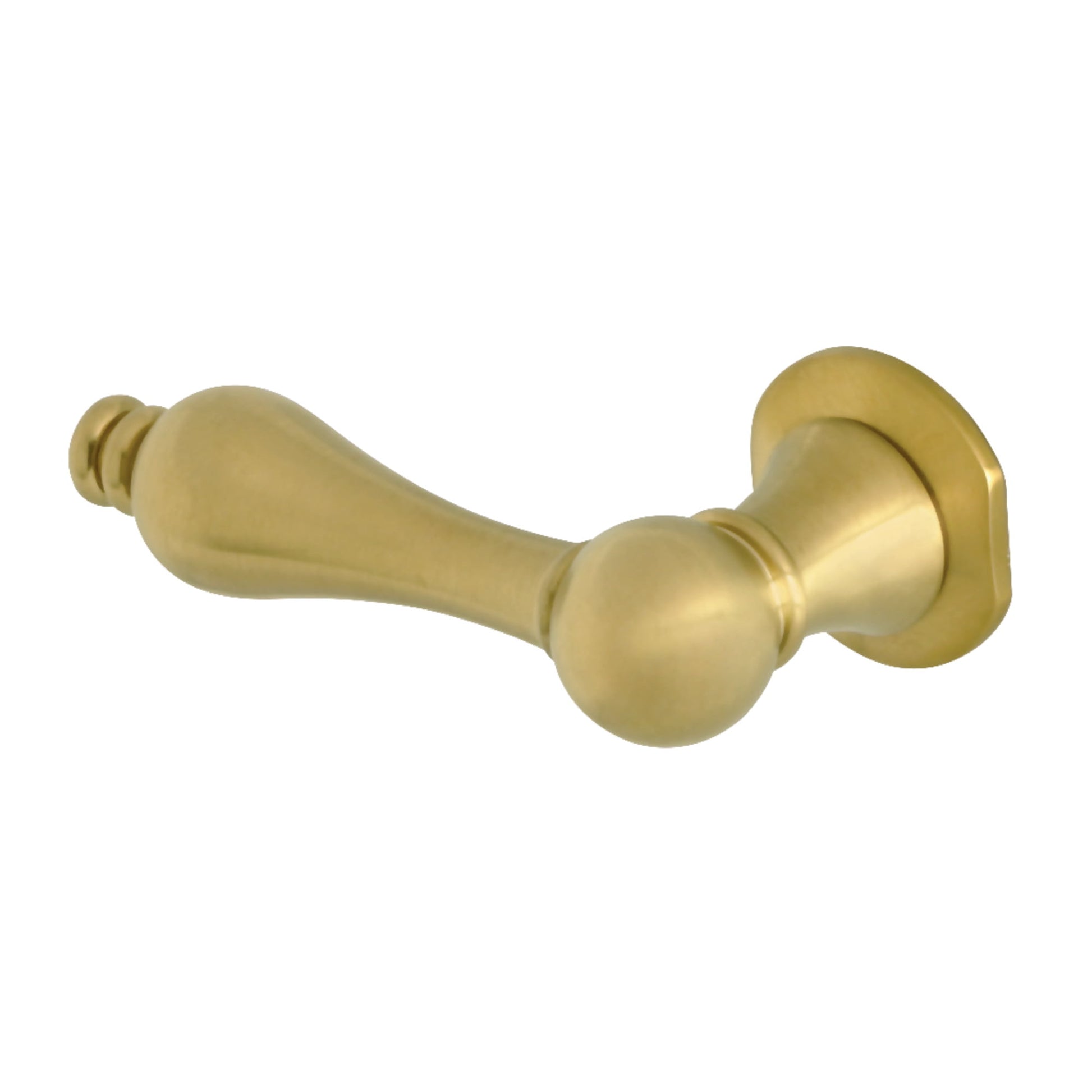Kingston Brass KTAL7 Victorian Front Mount Toilet Tank Lever, Left/Right Installation in Brushed Brass