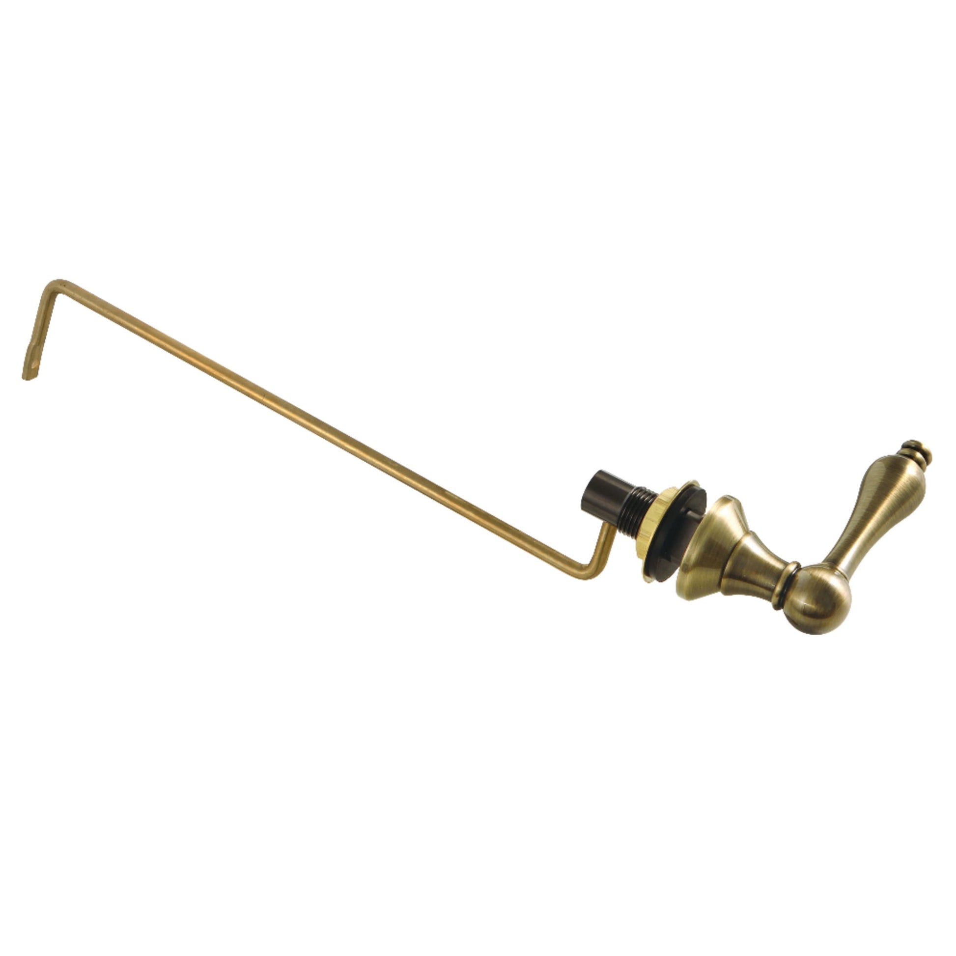 Kingston Brass KTALS3 Victorian Side Mount Toilet Tank Lever, Left/Right Installation in Antique Brass