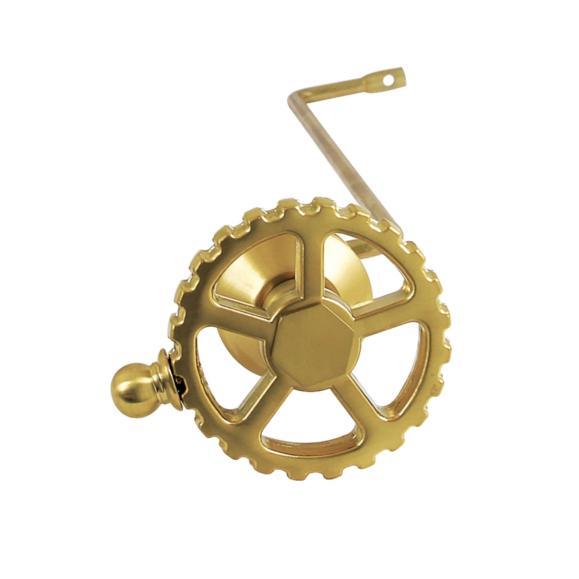 Kingston Brass KTCGS7 Fuller Side Mount Toilet Tank Lever in Brushed Brass