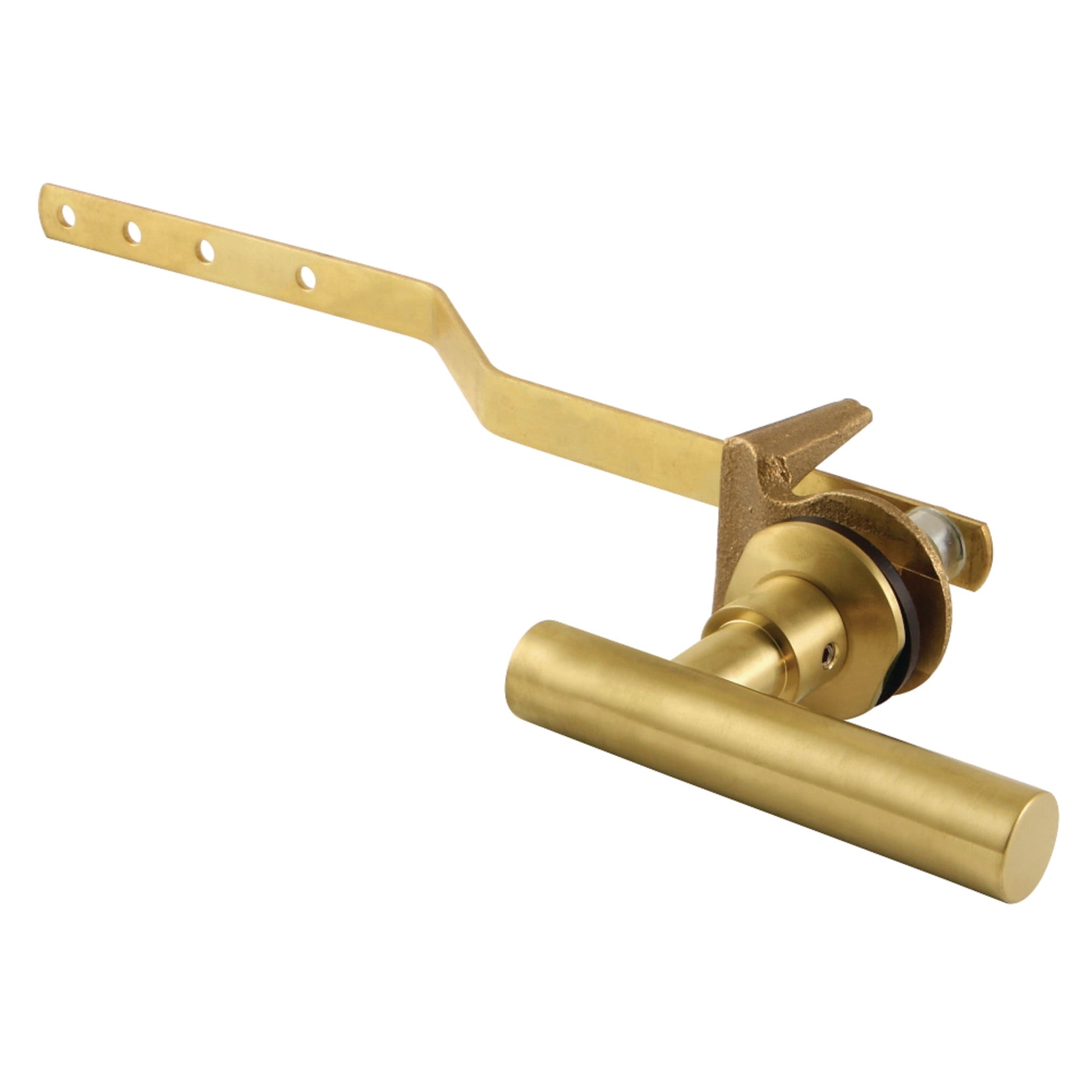Kingston Brass KTCML7 Manhattan Front Mount Toilet Tank Lever, Left/Right Installation in Brushed Brass