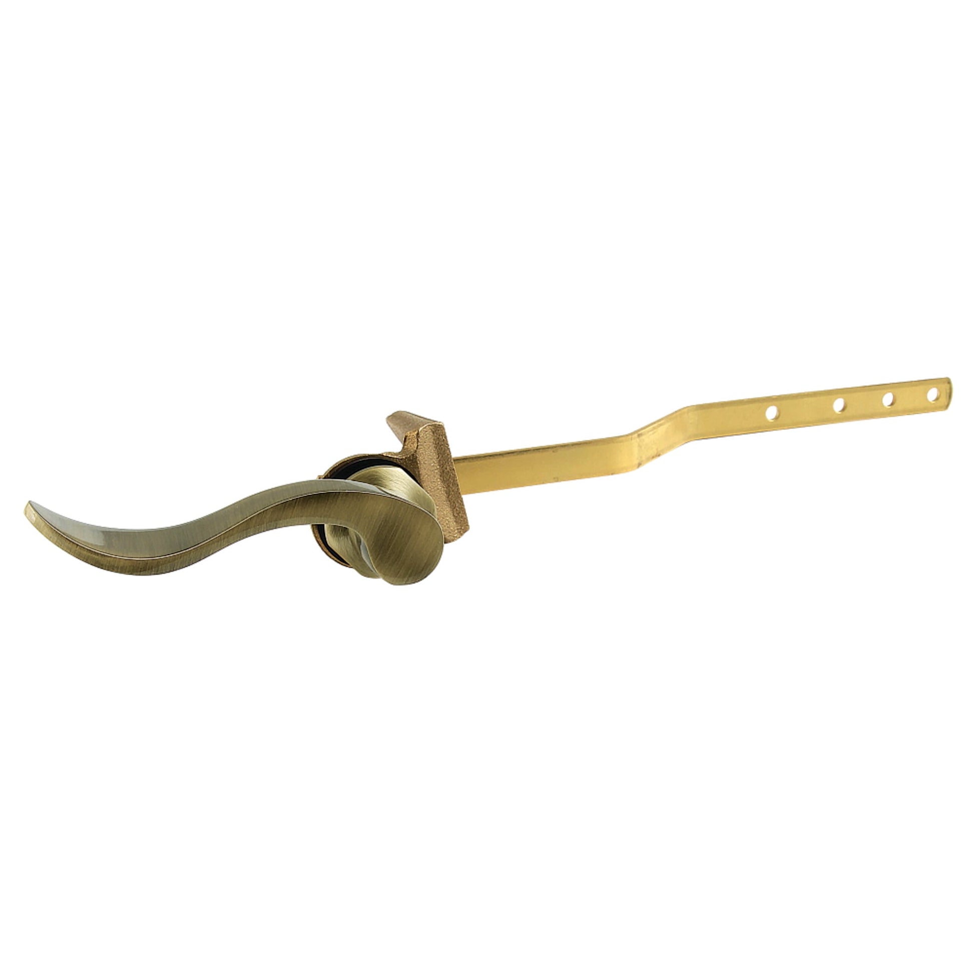 Kingston Brass KTDFL3 NuWave Front Mount Toilet Tank Lever, Left/Right Installation in Antique Brass