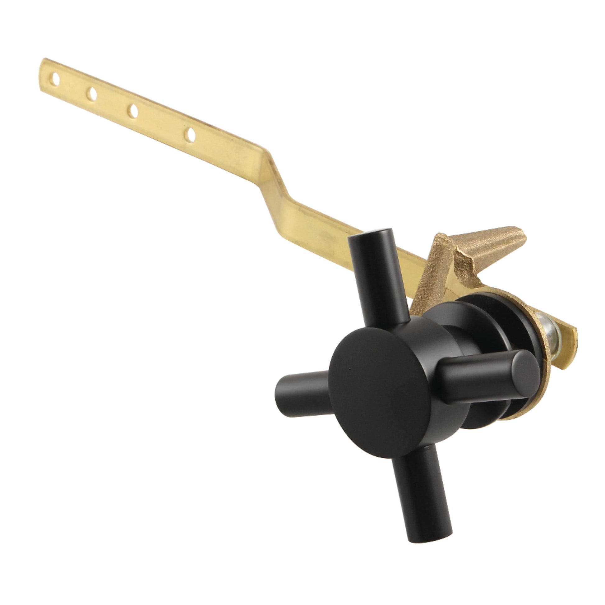 Kingston Brass KTDX0 Concord Front Mount Toilet Tank Lever, Left/Right Installation in Matte Black