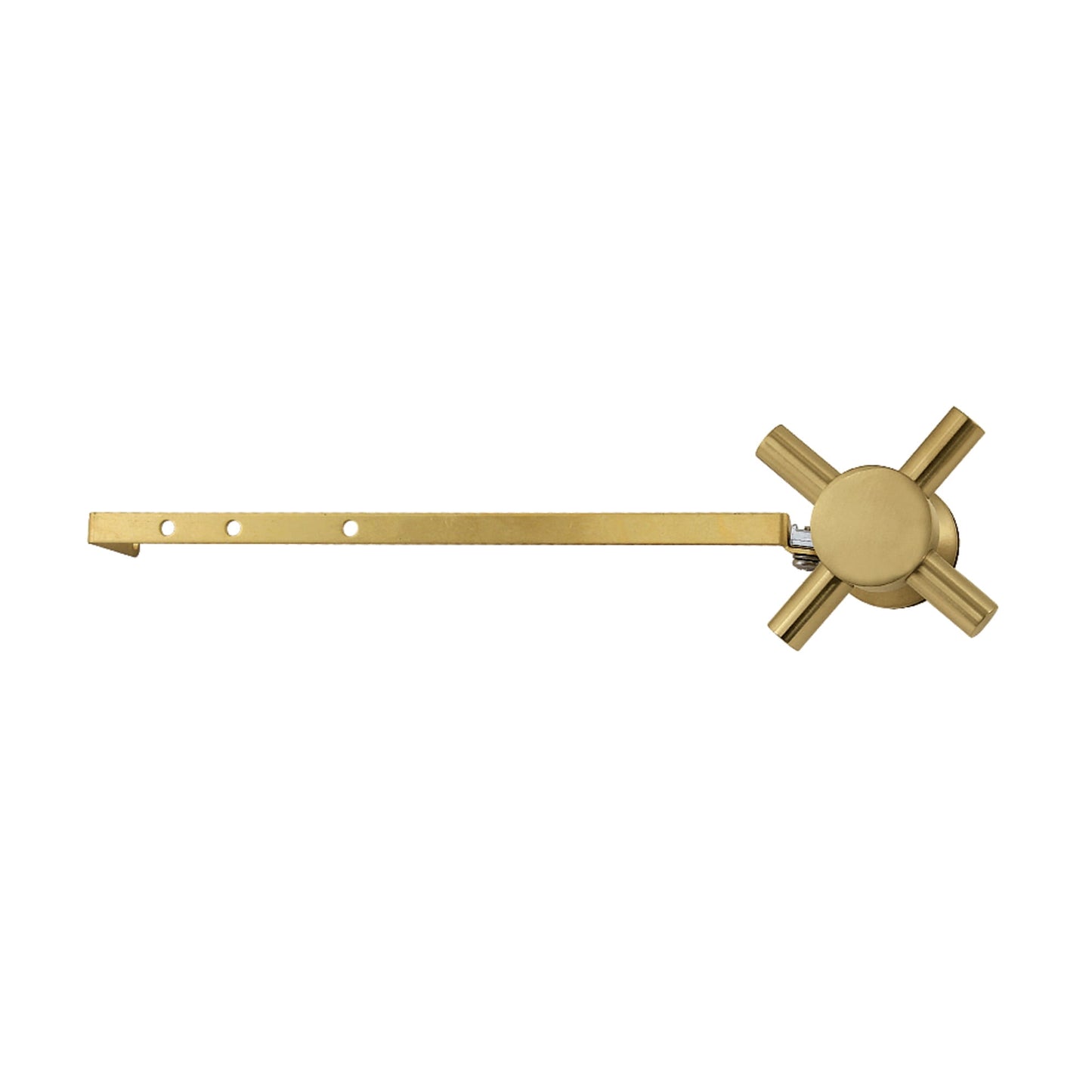 Kingston Brass KTDXD7 Concord Universal Front or Side Mount Toilet Tank Lever in Brushed Brass