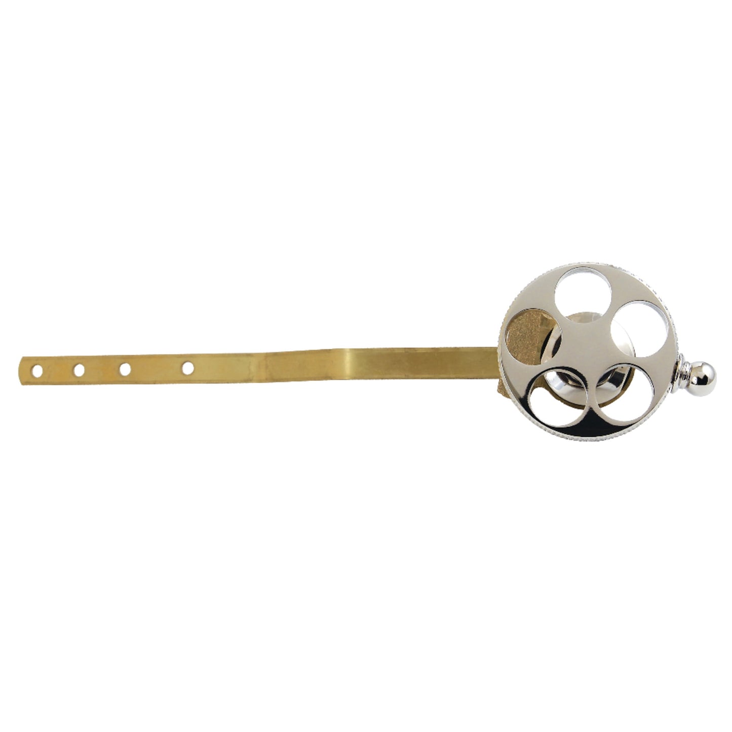 Kingston Brass KTRKX0 Webb Front Mount Toilet Tank Lever with Knurled Handle in Matte Black