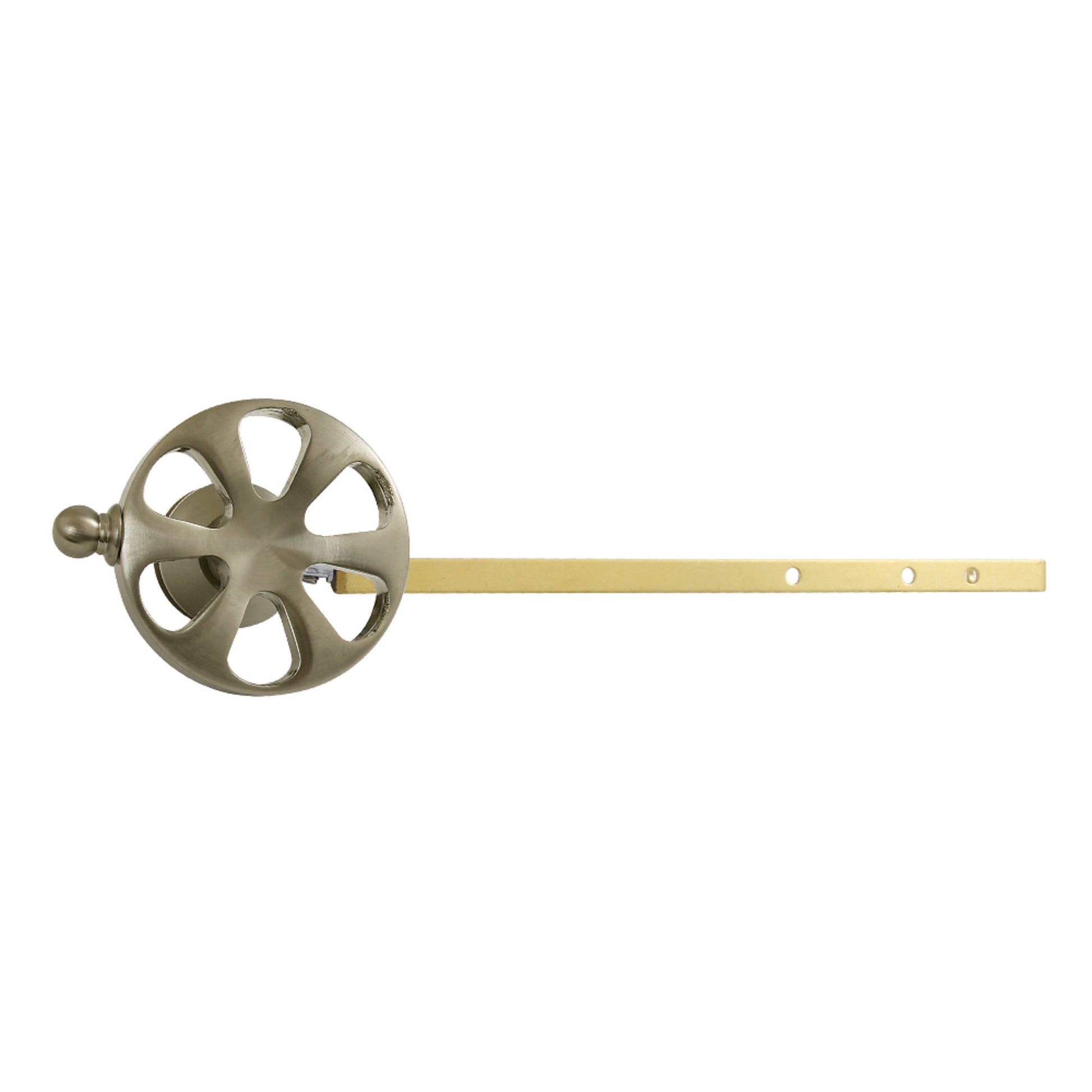Kingston Brass KTRXD8 Belknap Universal Front or Side Mount Toilet Tank Lever in Brushed Nickel