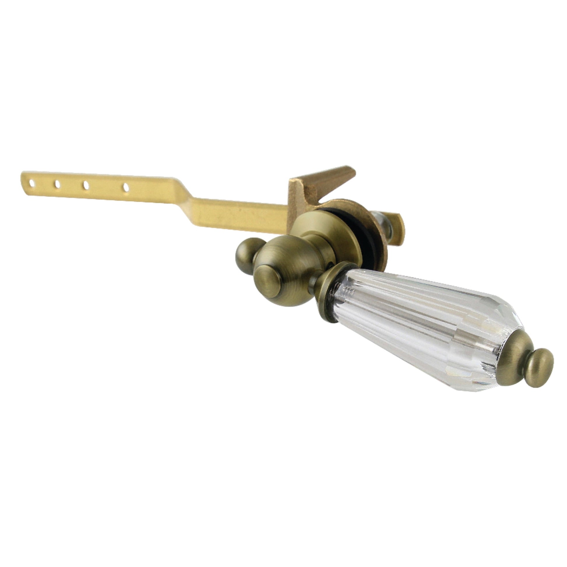 Kingston Brass KTWLL3 Wilshire Front Mount Toilet Tank Lever, Left/Right Installation in Antique Brass