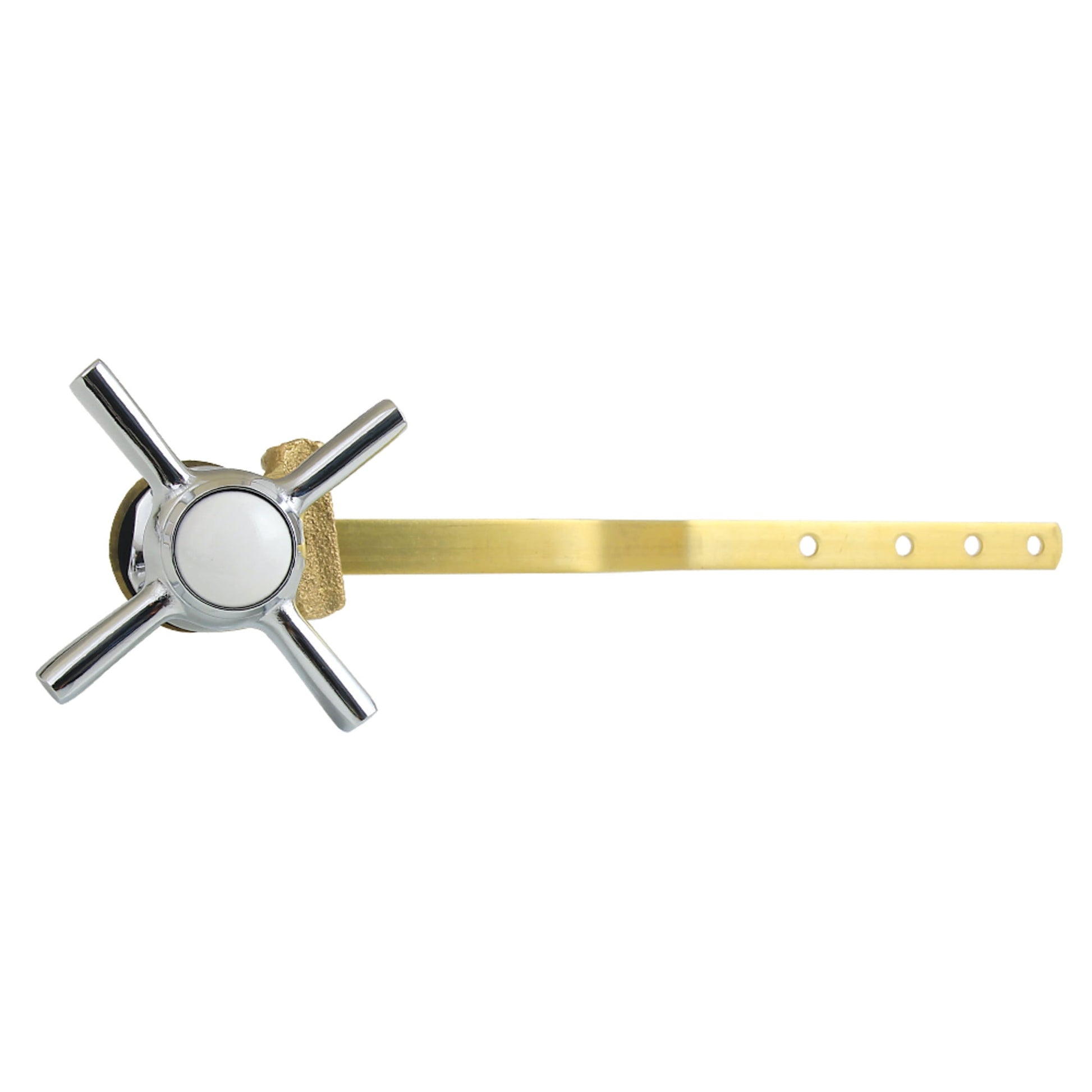Kingston Brass KTZX2 Millennium Front Mount Toilet Tank Lever, Left/Right Installation in Polished Brass