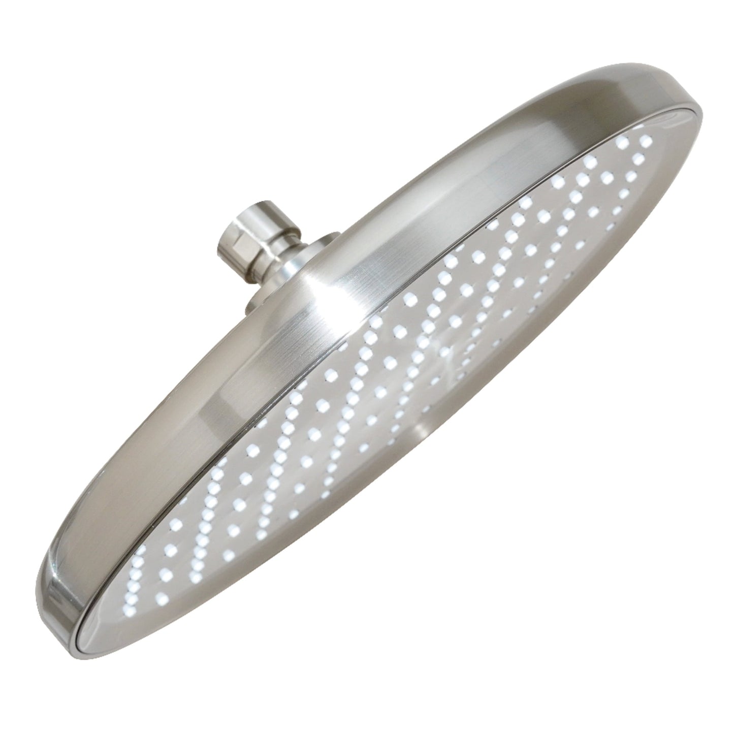 Kingston Brass KX140P8 Slenderain 10" Round Rainfall Shower Head, Brushed Nickel