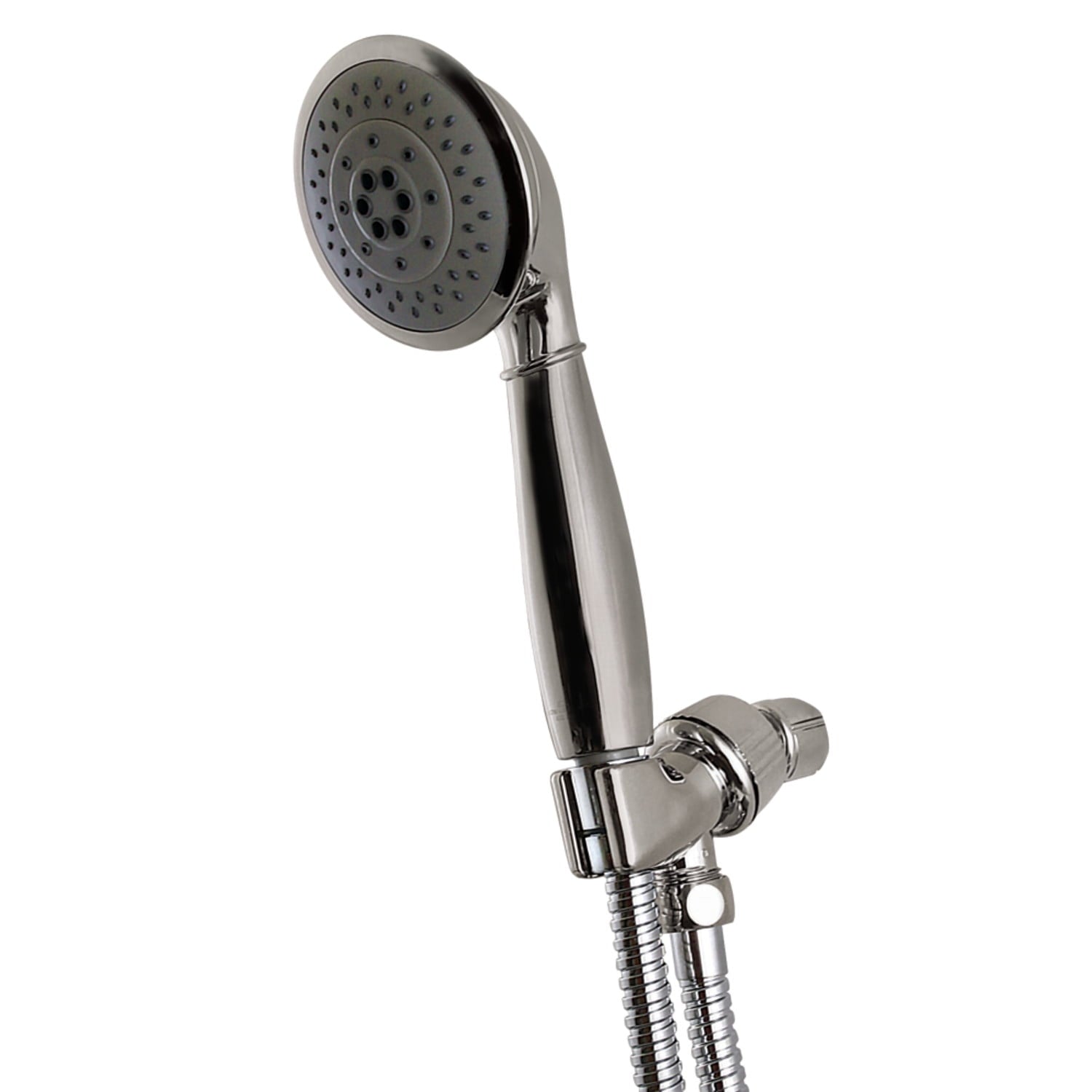 Kingston Brass KX2528B 5 Setting Hand Shower with Stainless Steel Hose, Brushed Nickel