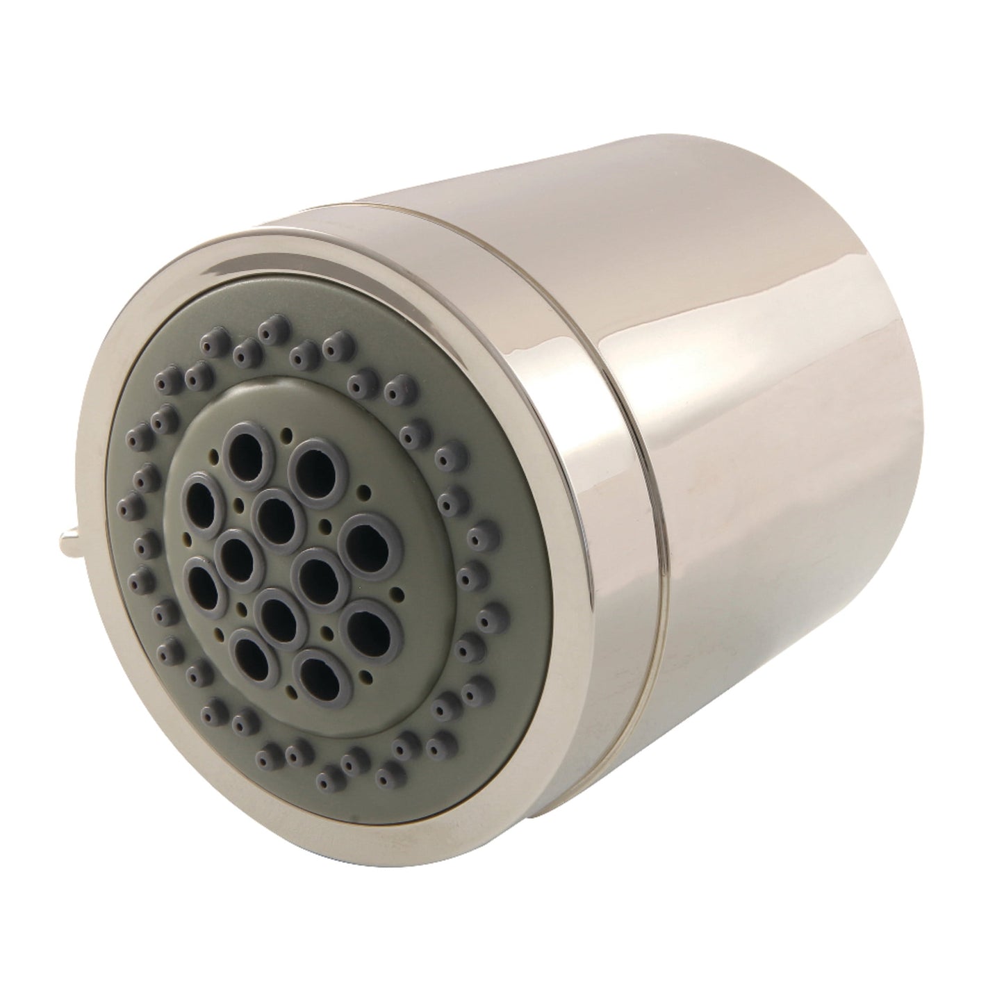 Kingston Brass KX8616 Vilbosch 3-3/16 Inch Round 2-Function ABS Shower Head in Polished Nickel