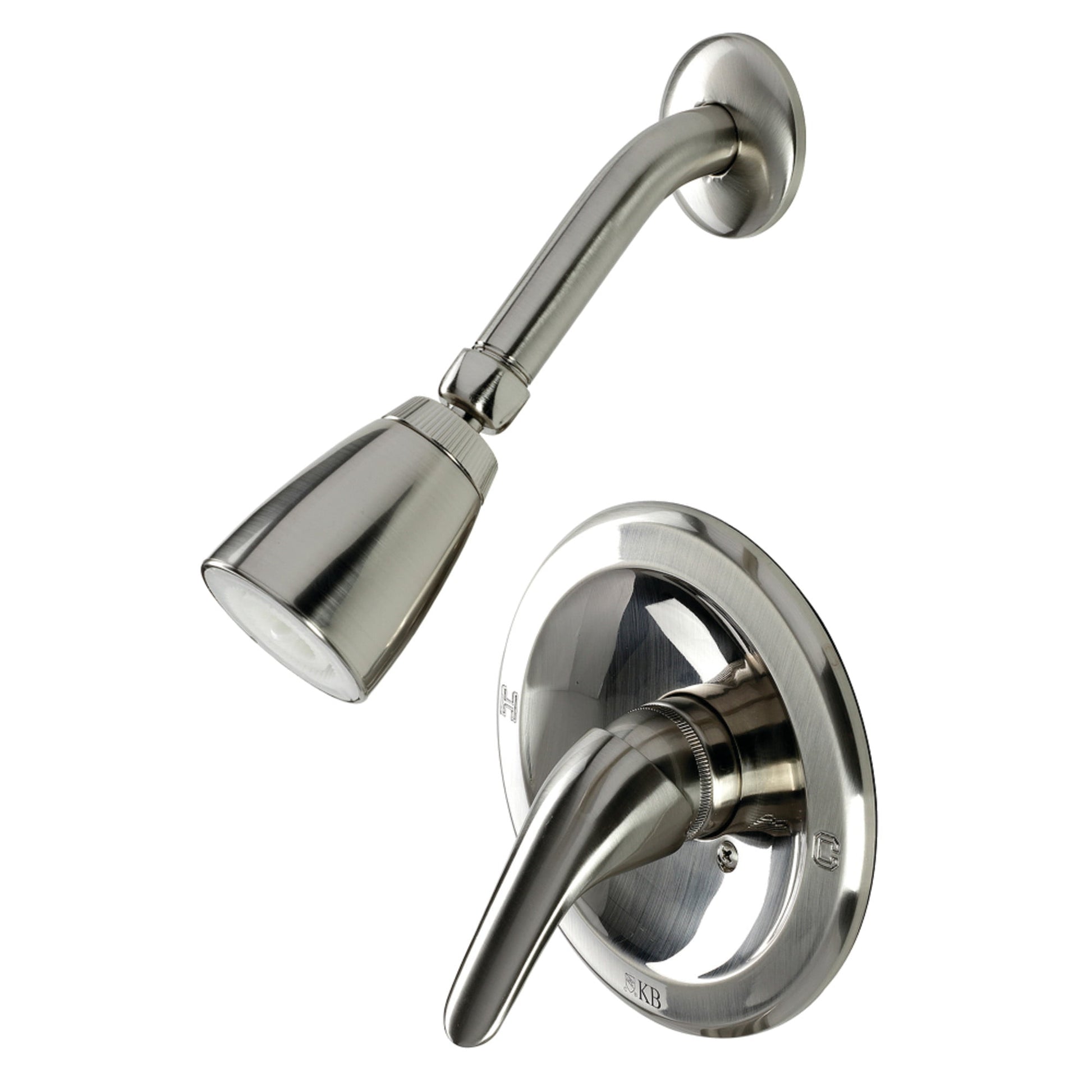 Kingston Brass KB538LSO Single-Handle Shower Faucet, Brushed Nickel