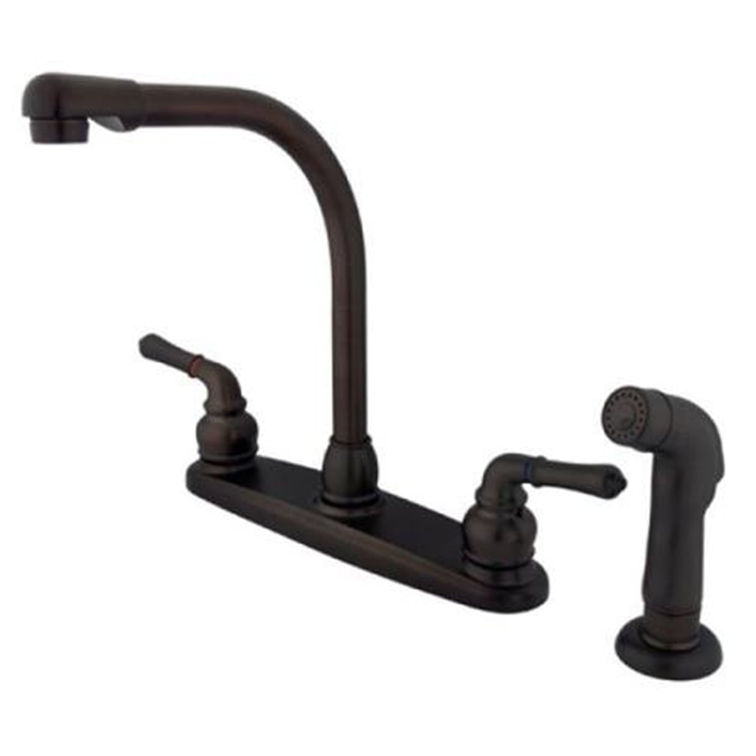 Kingston Brass KB755SP Magellan Centerset Kitchen Faucet, Oil Rubbed Bronze