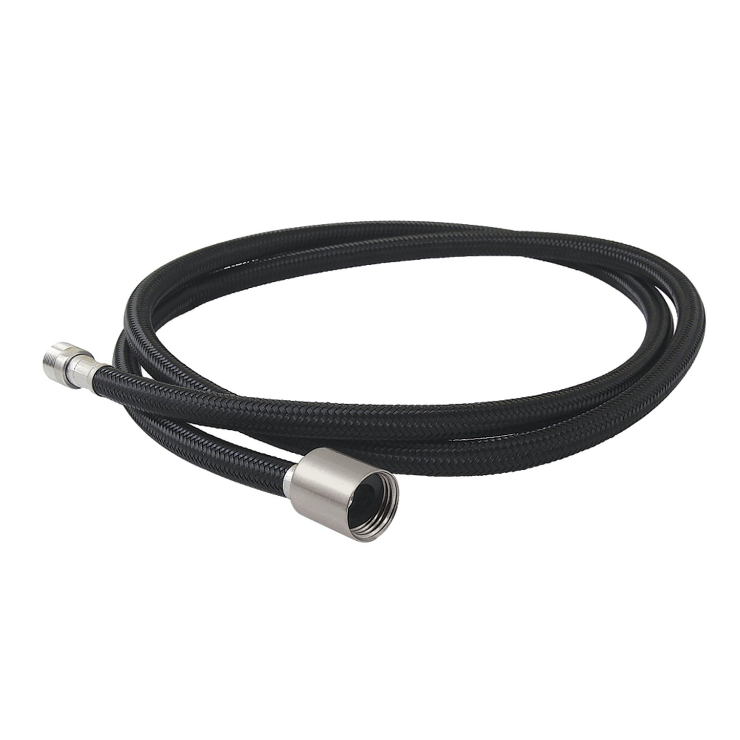 Kingston Brass LSSPRHOSE598 59" Braided Pull Down Kitchen Faucet Spray Hose, Brushed Nickel
