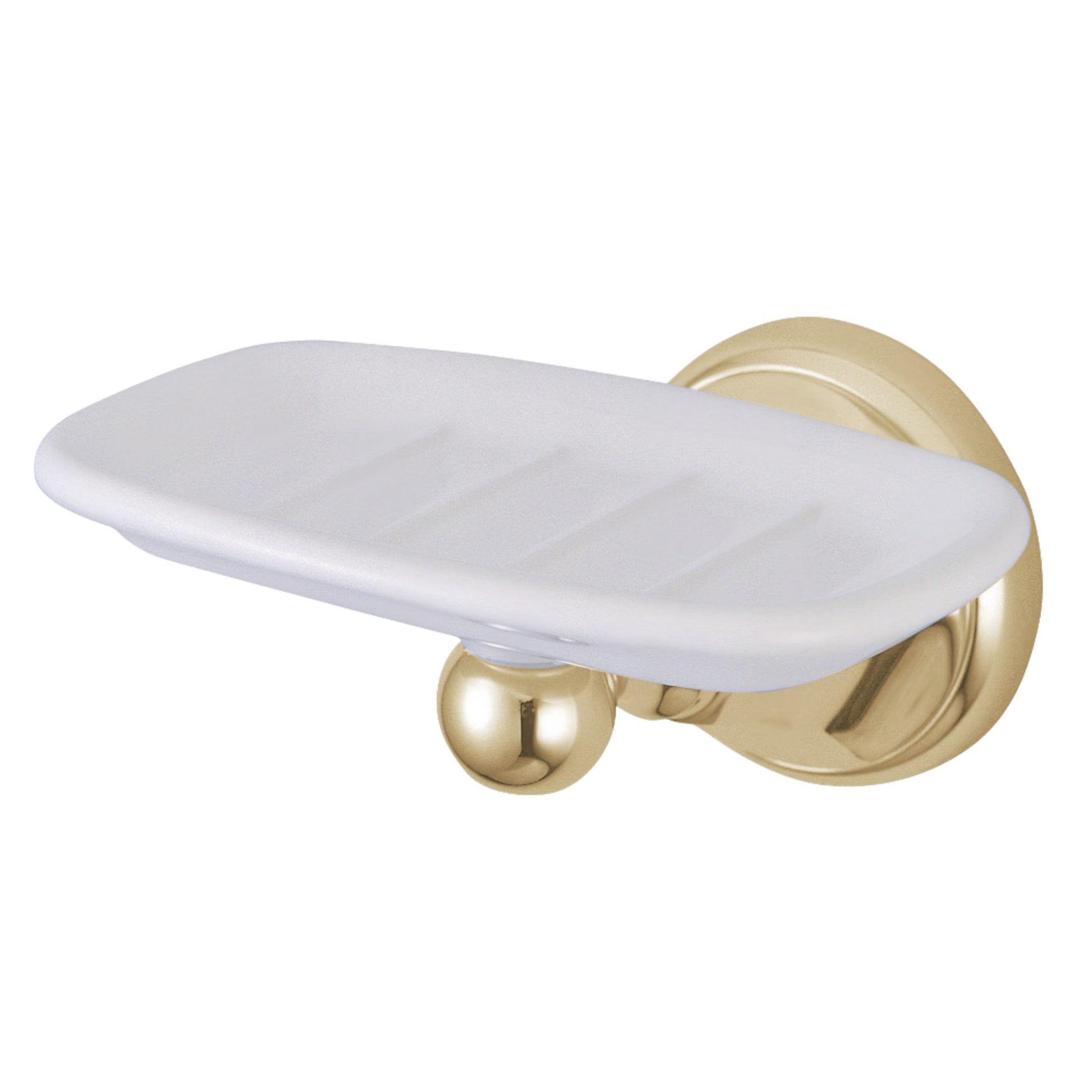 Kingston Brass BA4815PB Wall-Mount Soap Dish Holder in Polished Brass