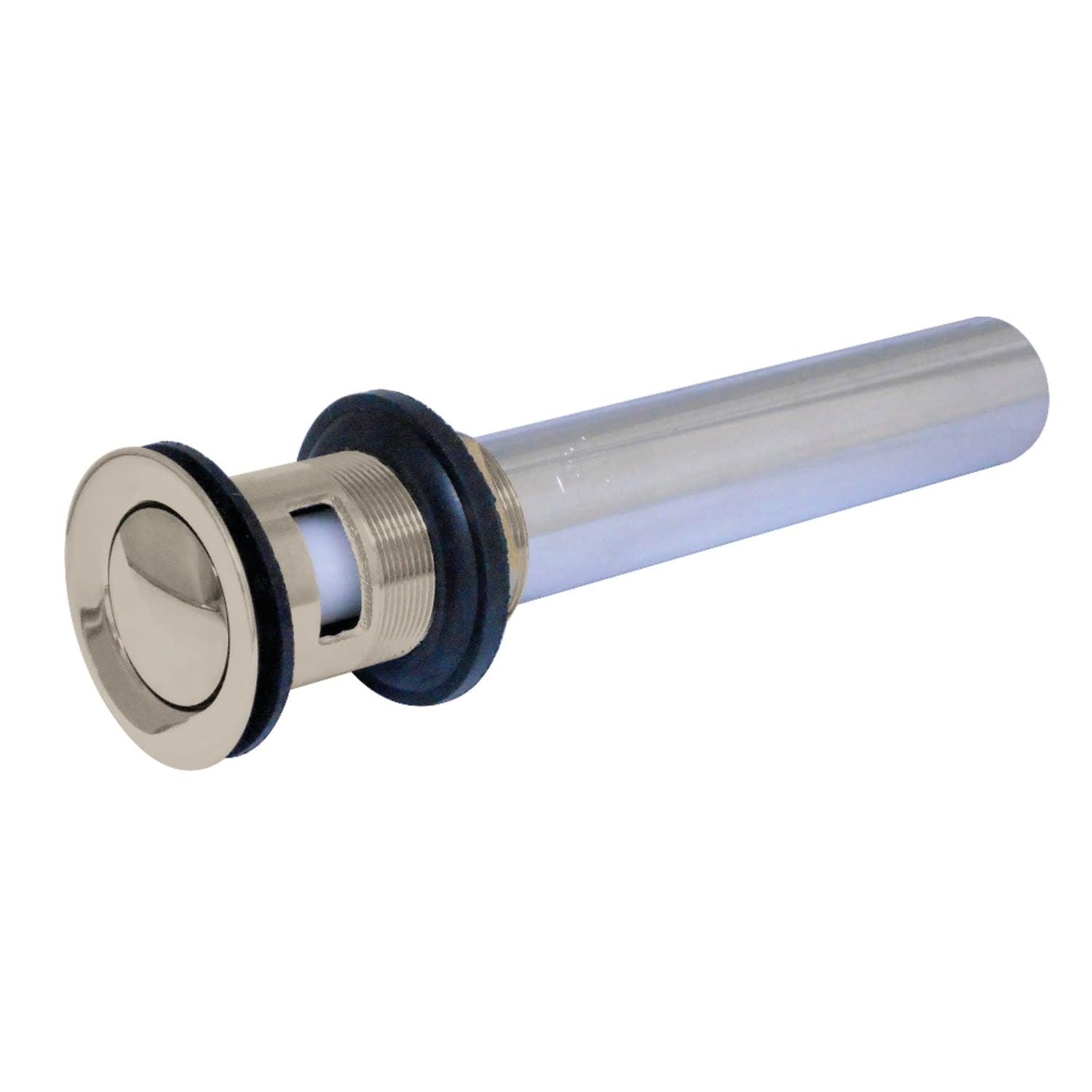 Brass, Bathroom Sink Drain, Push Pop-Up Drain with Overflow KB8106