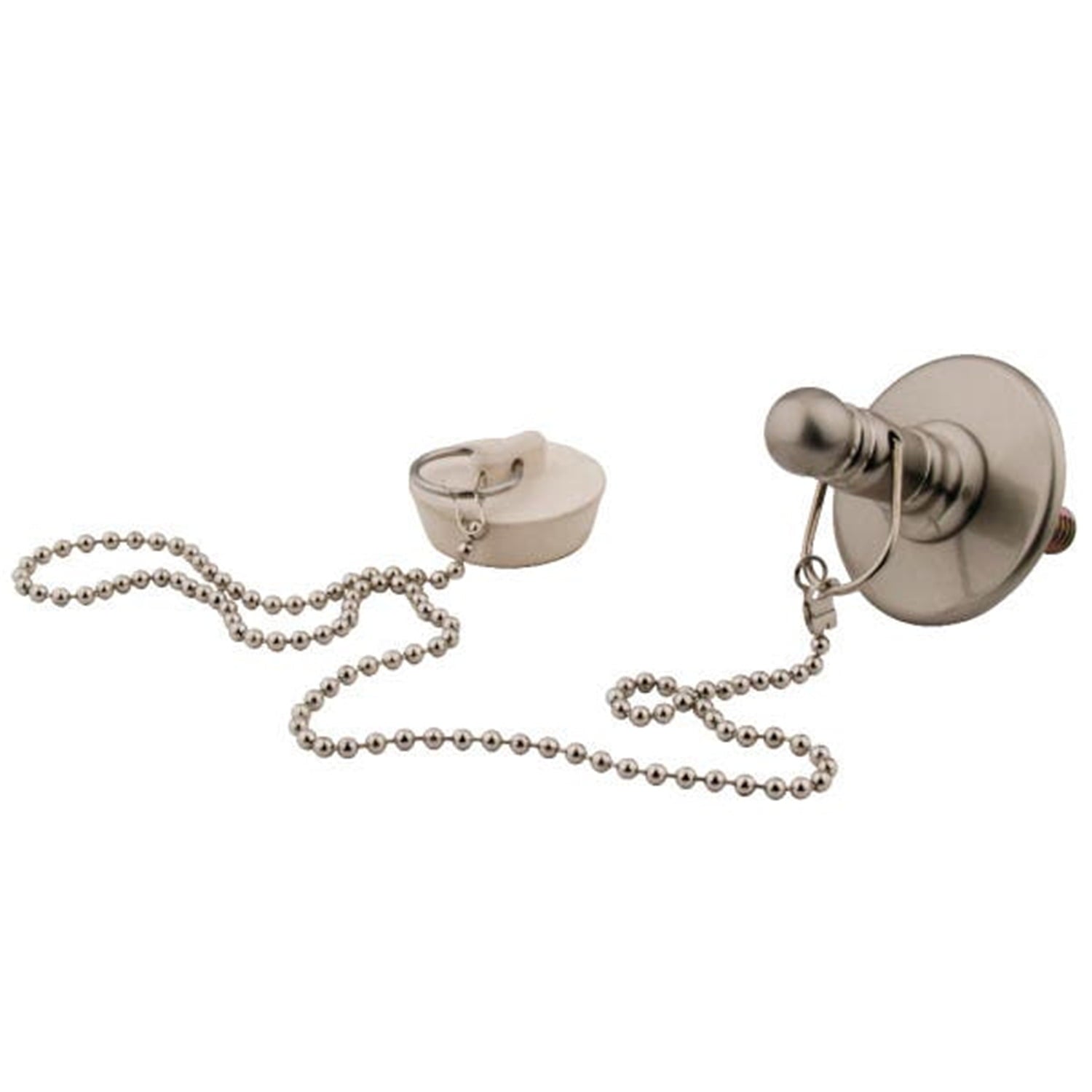 Kingston Brass CC1118 Replacement Rubber Stopper- Chain & Attachment for CC1008