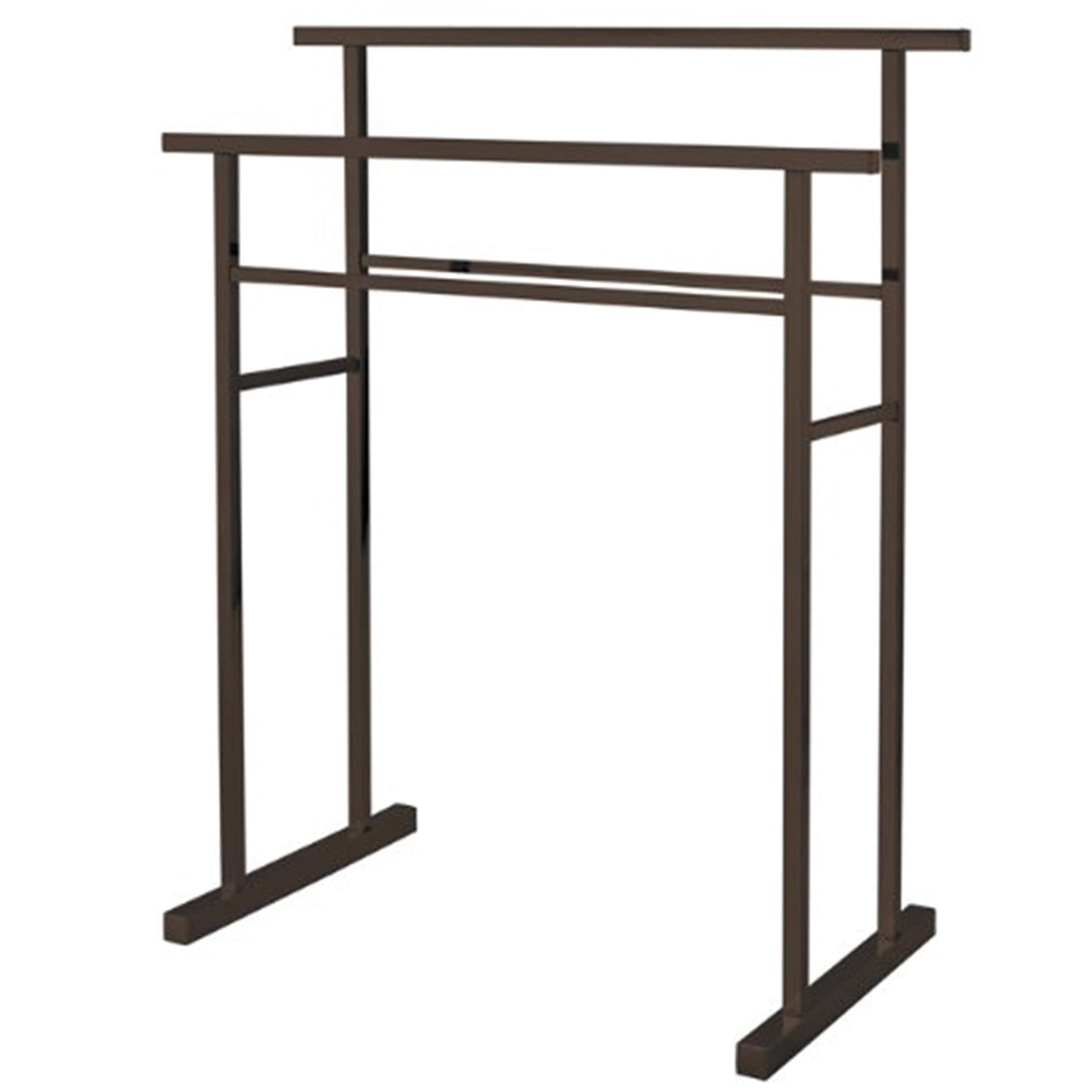 Kingston Brass Edenscape SCC8245 Pedestal Steel Construction Towel Rack, Oil Rubbed Bronze