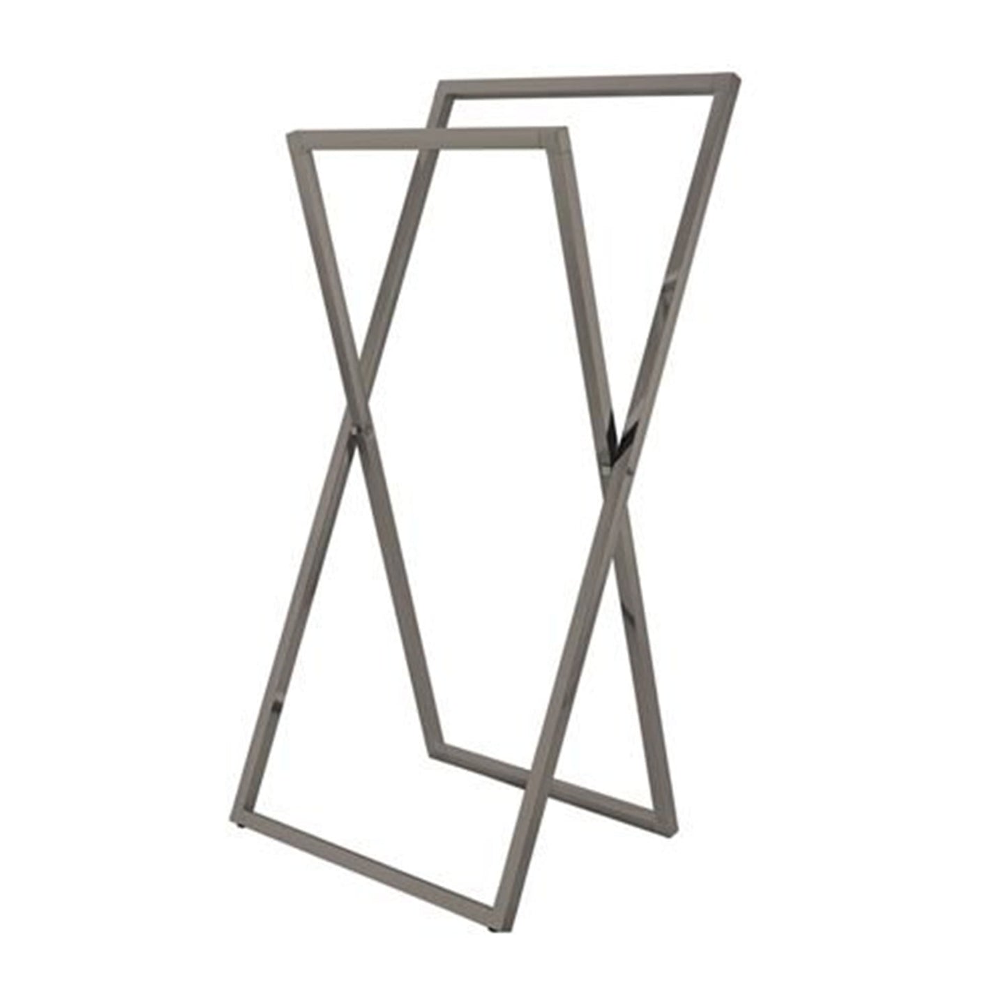 Kingston Brass SCC8298 Pedestal X Style Iron Construction Towel Rack