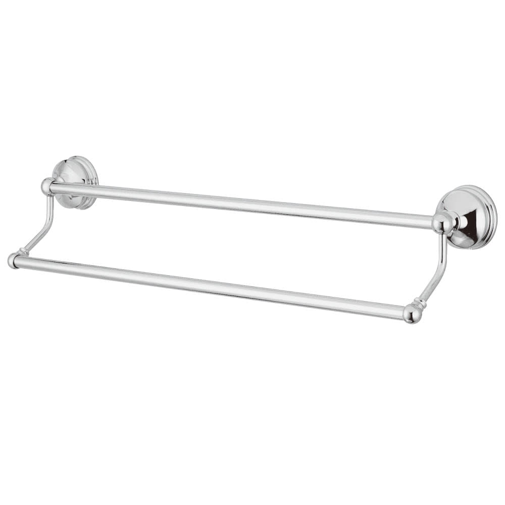 Kingston Brass BA116318C Vintage 18" Dual Towel Bar, Polished Chrome