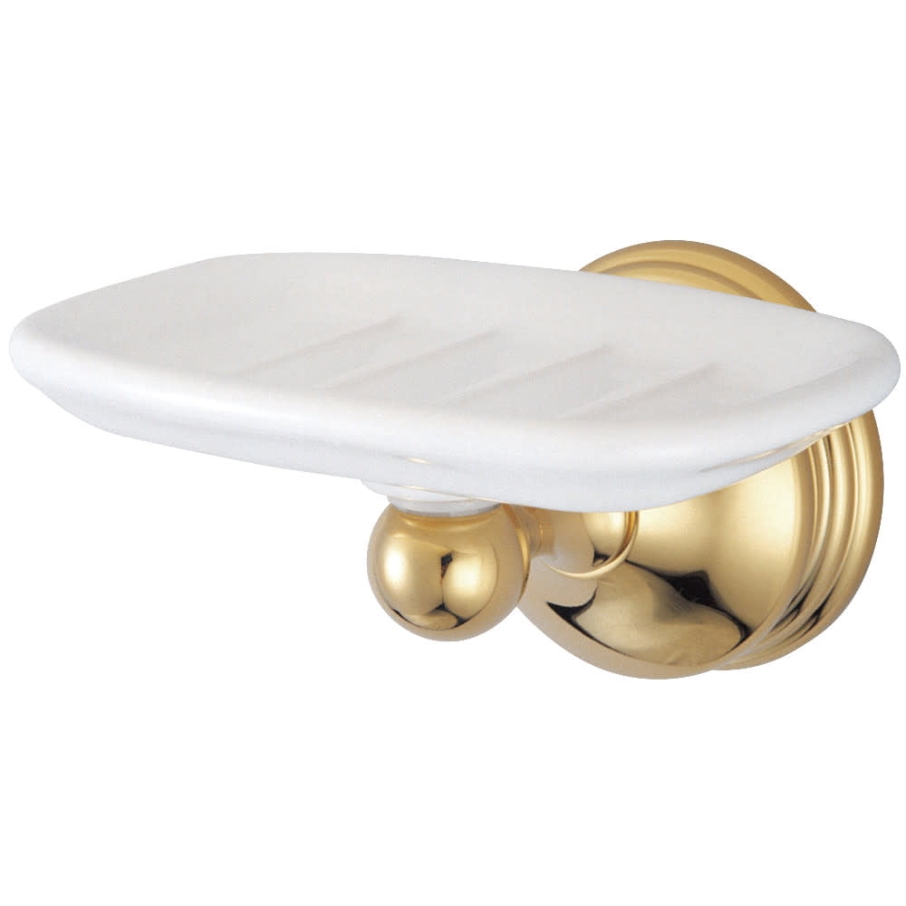 Kingston Brass BA1165PB Vintage Wall-Mount Soap Dish - Brass