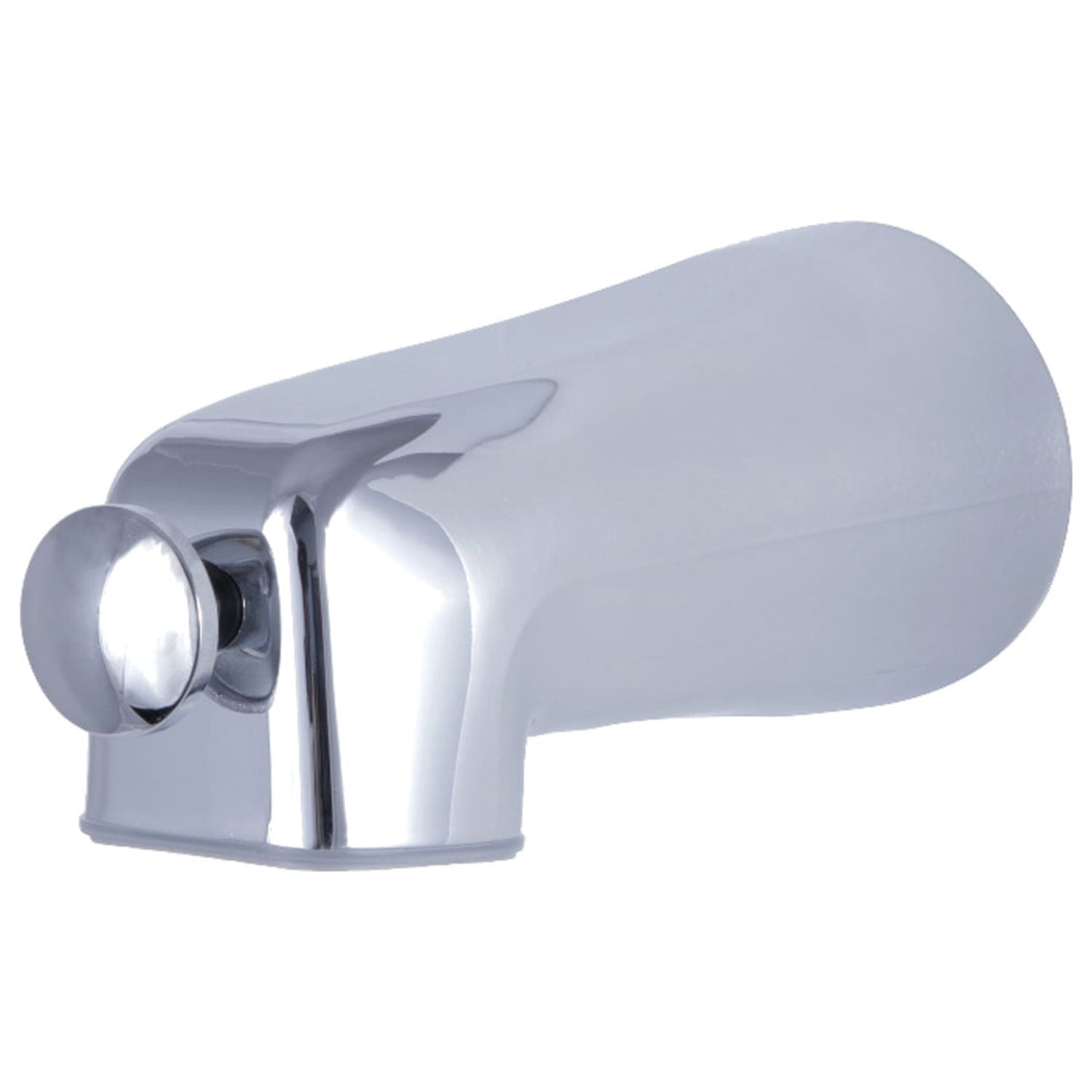 Kingston K1263A1 Universal Fit Tub Spout with Front Diverter, Polished Chrome